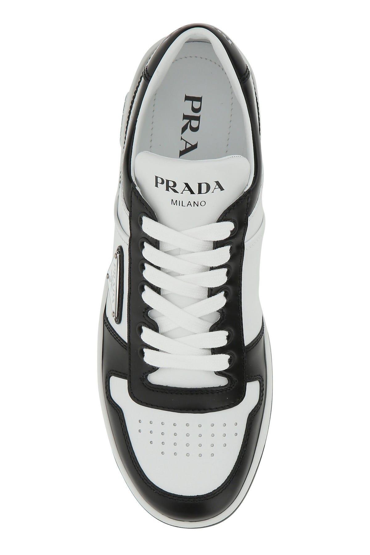 prada two tone sneakers