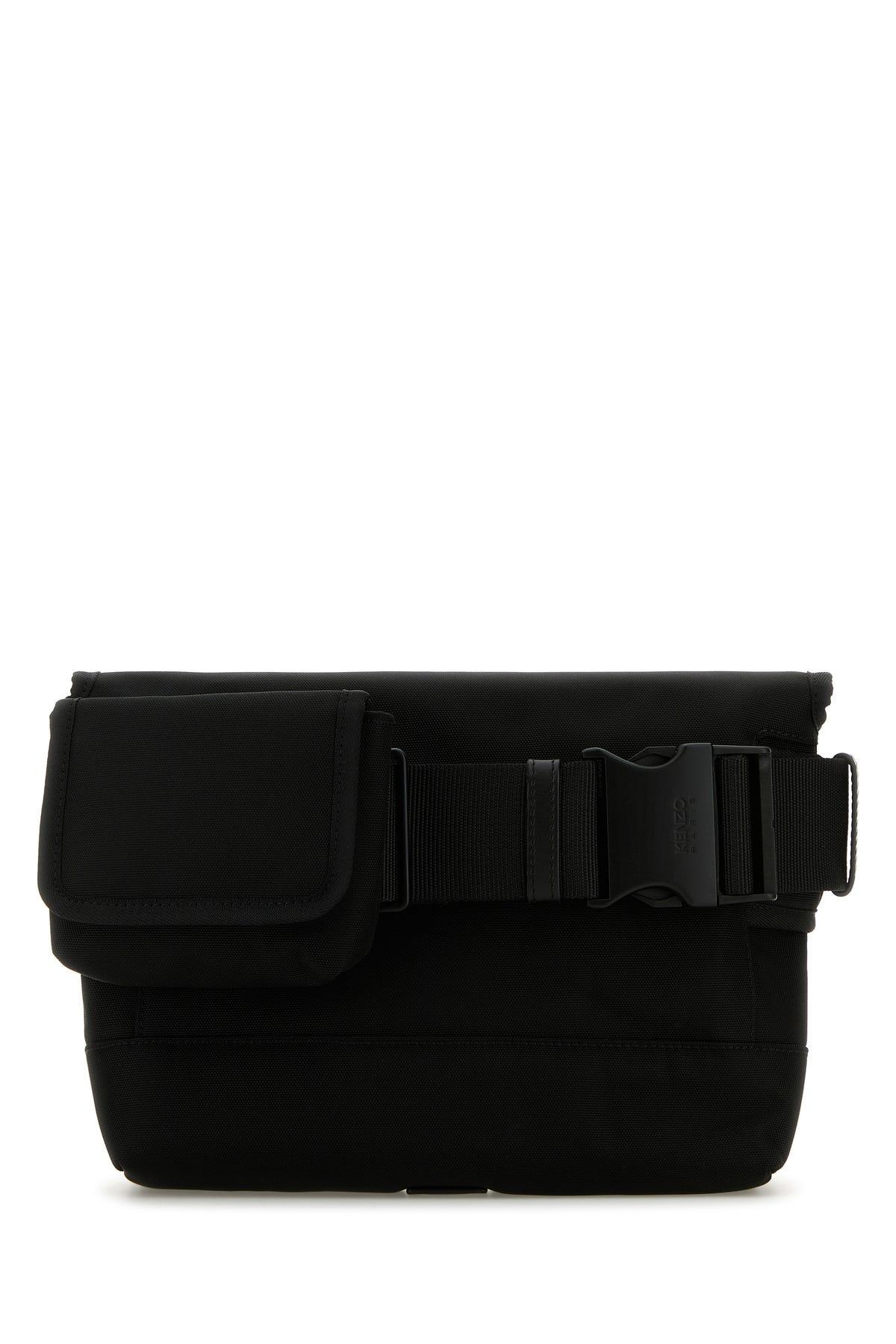 KENZO 48 Small Messenger Bag in Black for Men | Lyst