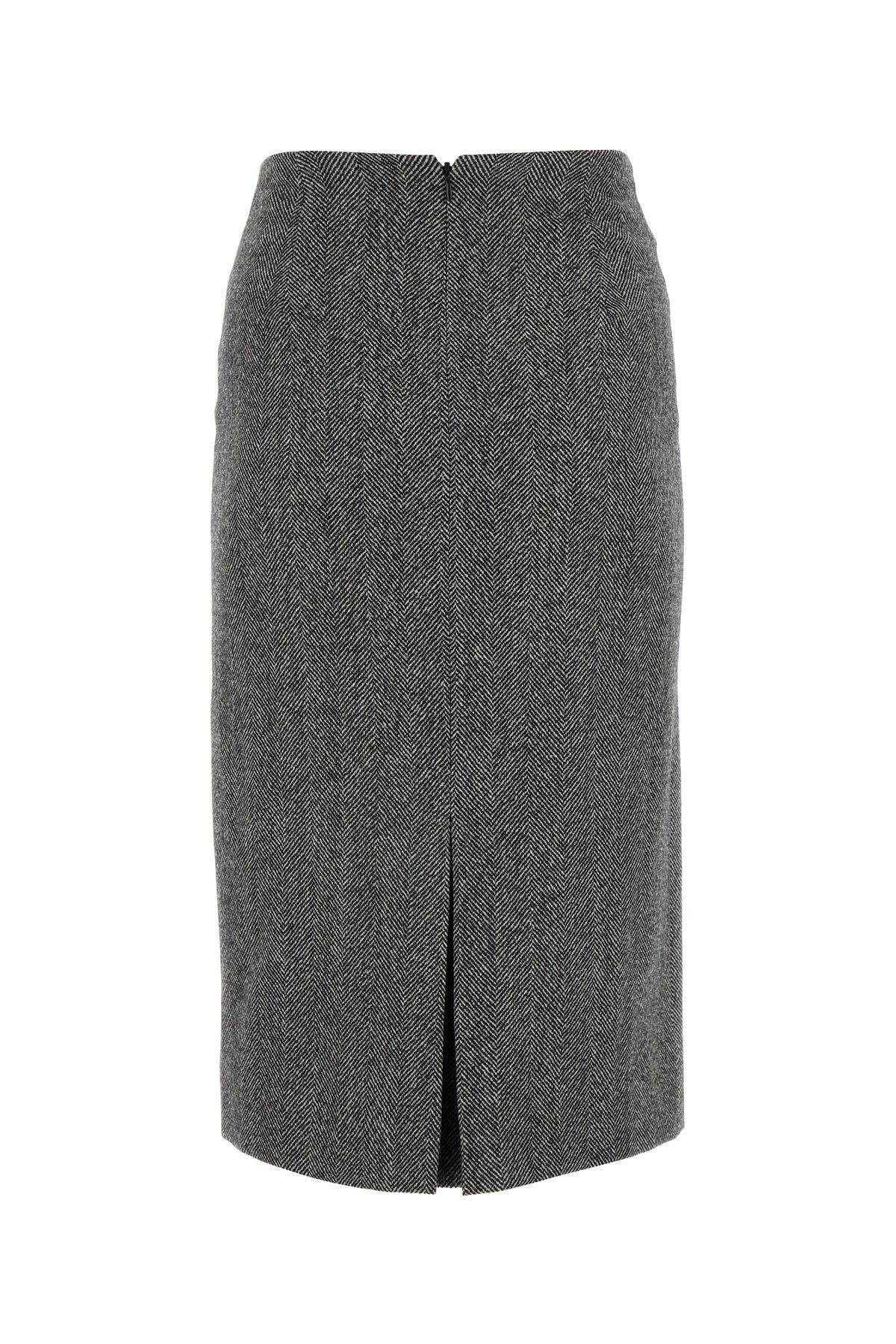 Ermanno Scervino Gonna Midi in Grey Lyst UK
