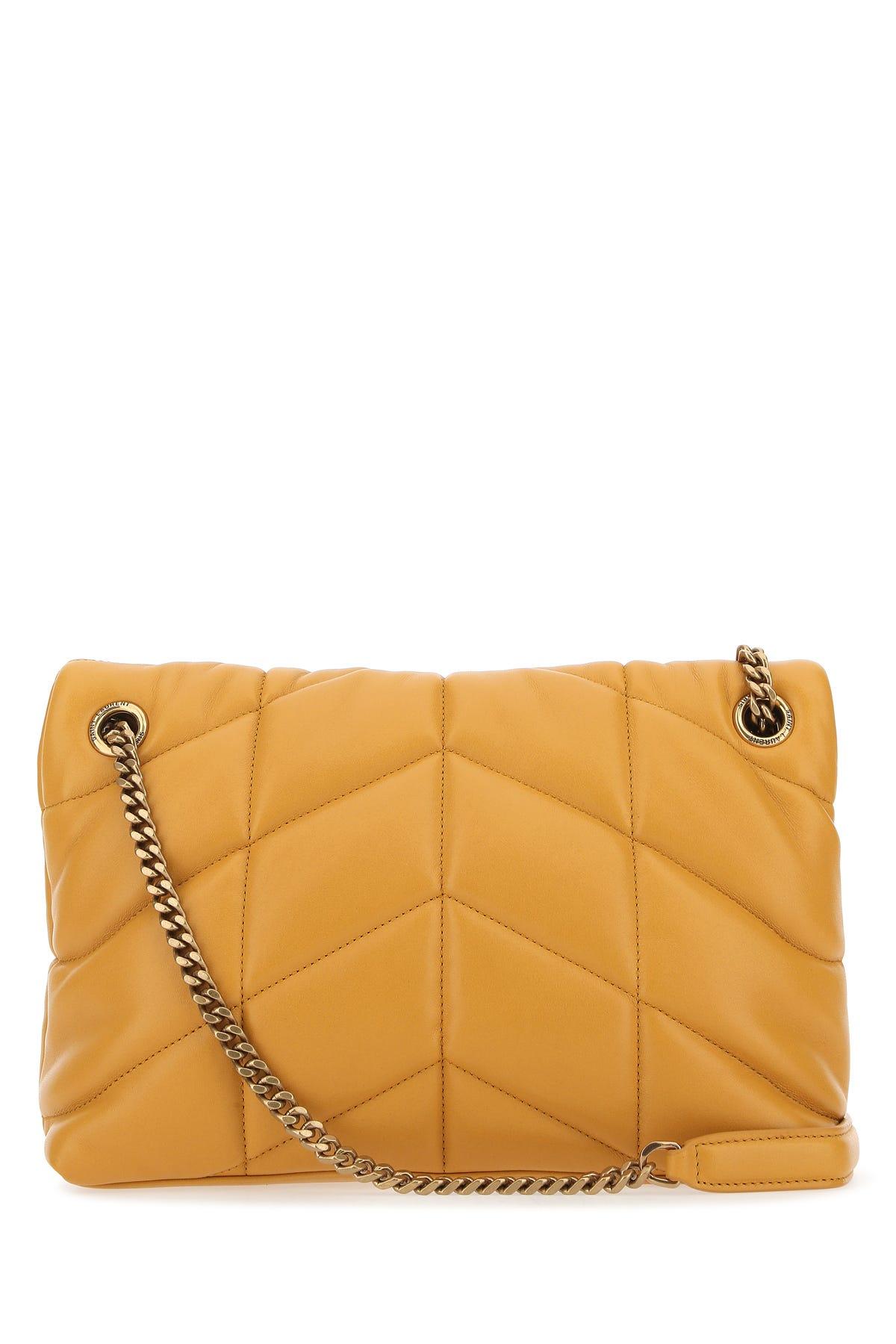 small puffer in quilted nappa leather