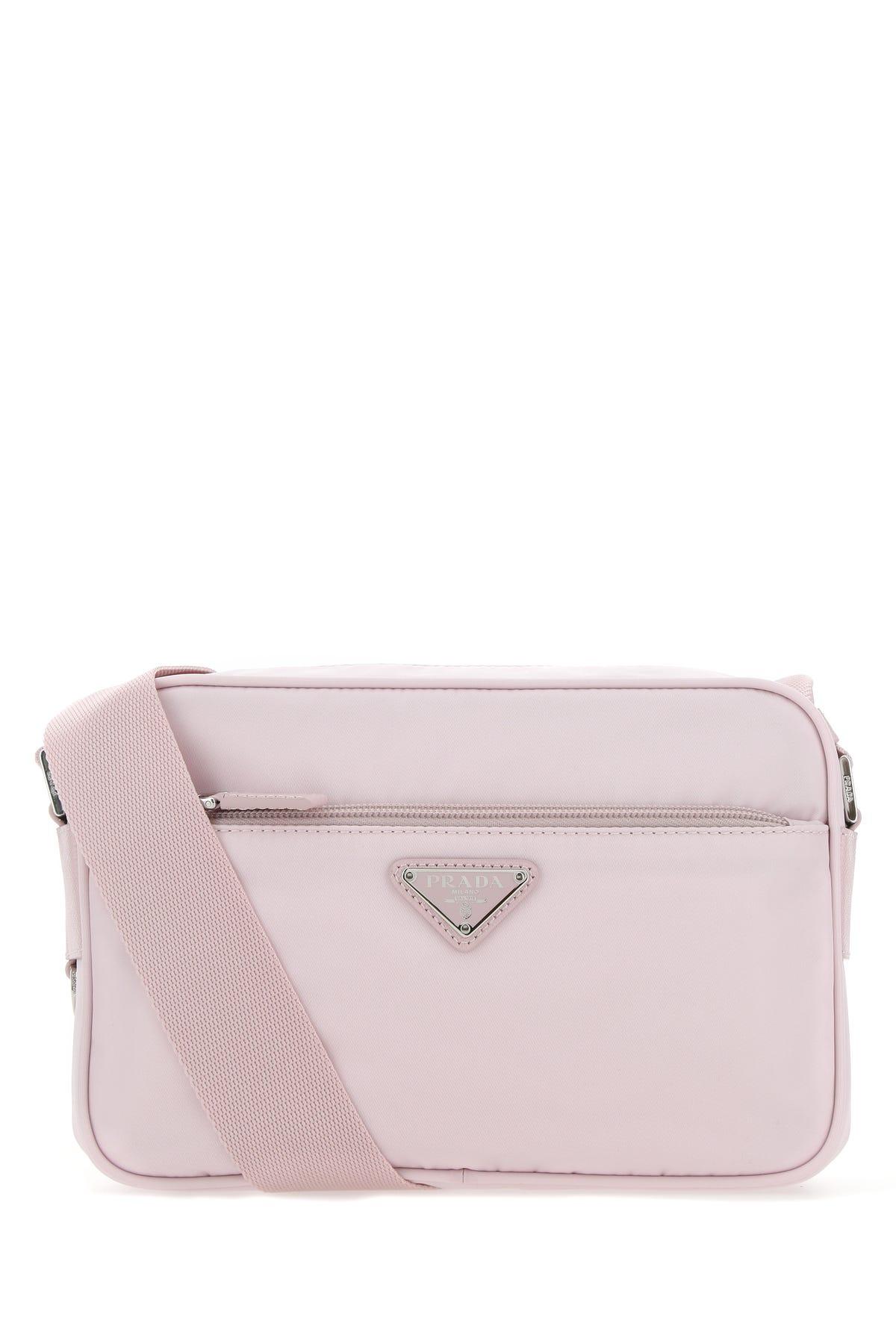 Prada Re-nylon Shoulder Bag In Alabaster Pink