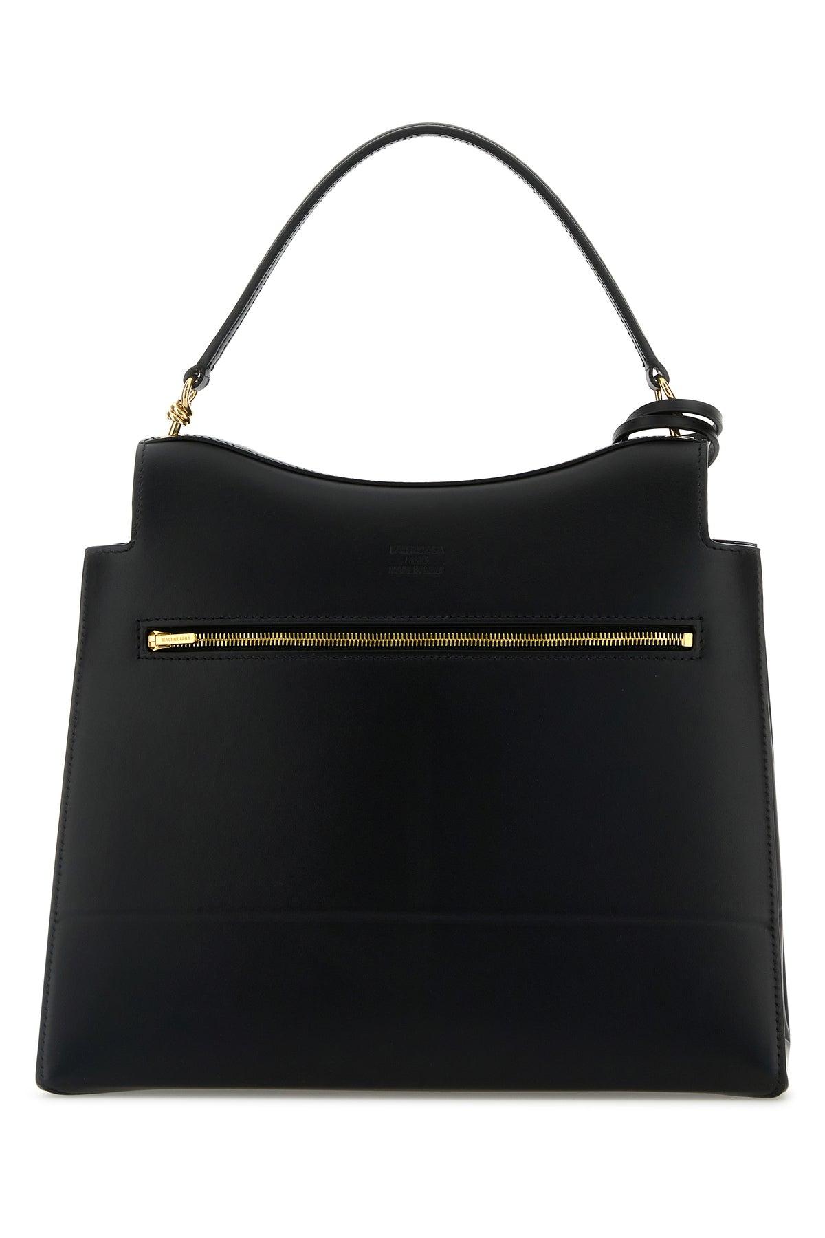ハンドバッグ BALENCIAGA BLACK LEATHER MEDIUM NANO HANDBAG Women's Nano Handbag Medium in Black | Balenciaga US