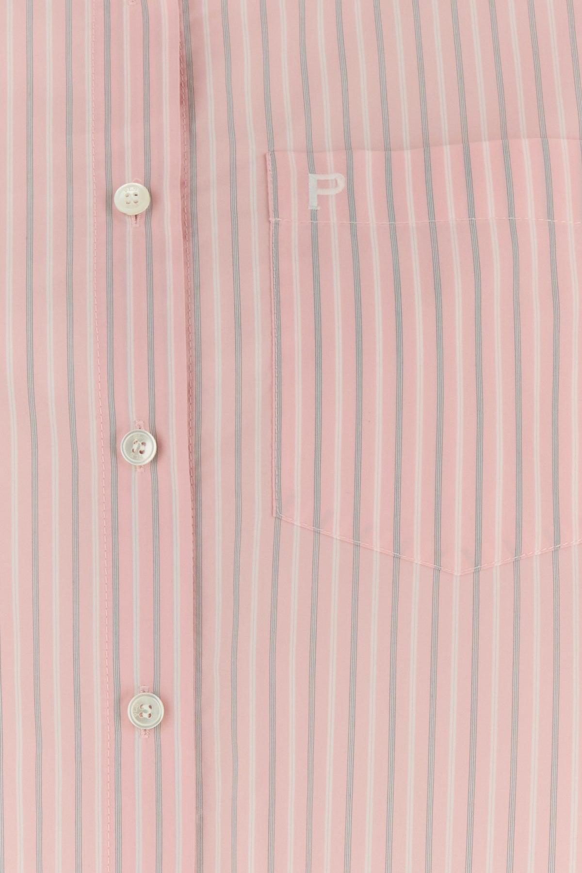 Tシャツ・カットソー PHILOSOPHY DI LORENZO SERAFINI Embroidered poplin shirt Philosophy Di Lorenzo Serafini logo-print Cotton T-shirt