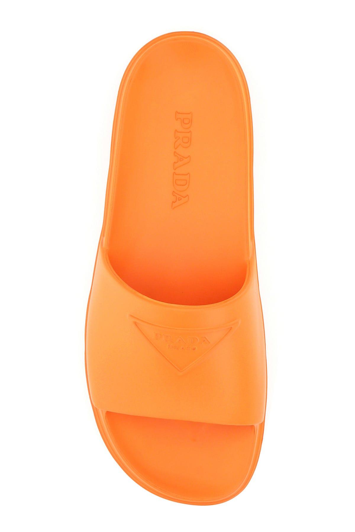 prada yellow slippers