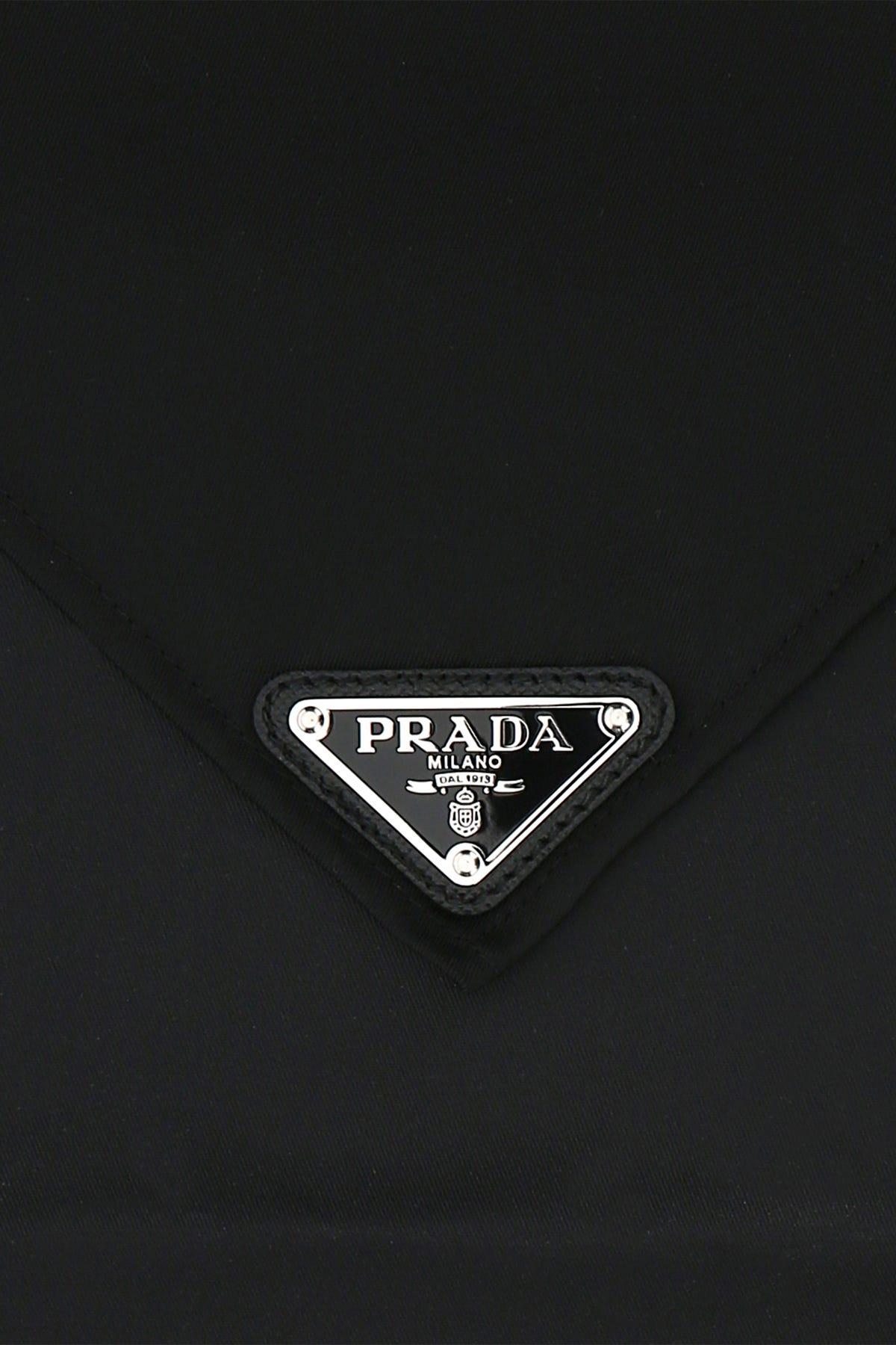 Prada Synthetic Black Nylon Foulard for Men | Lyst