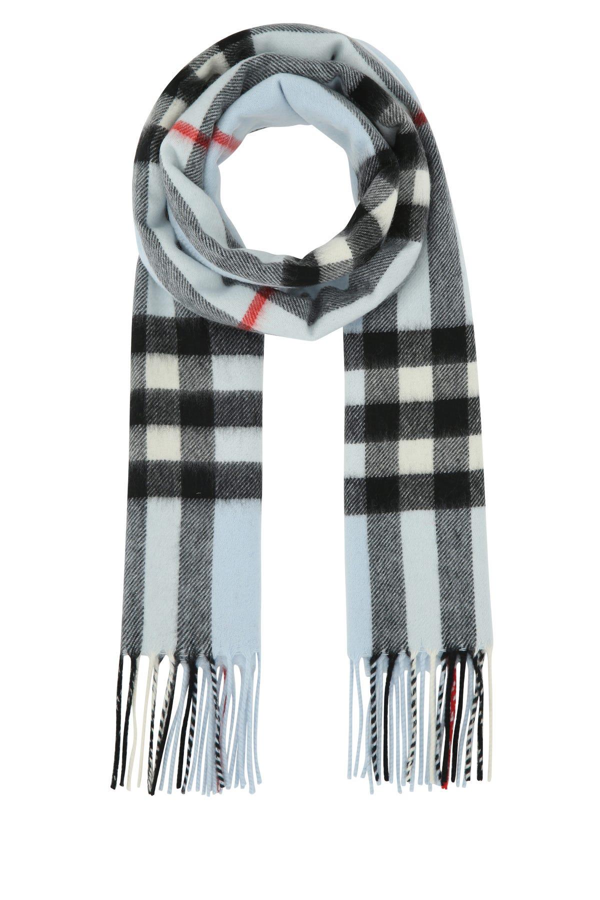 Burberry Embroidered Cashmere Scarf 