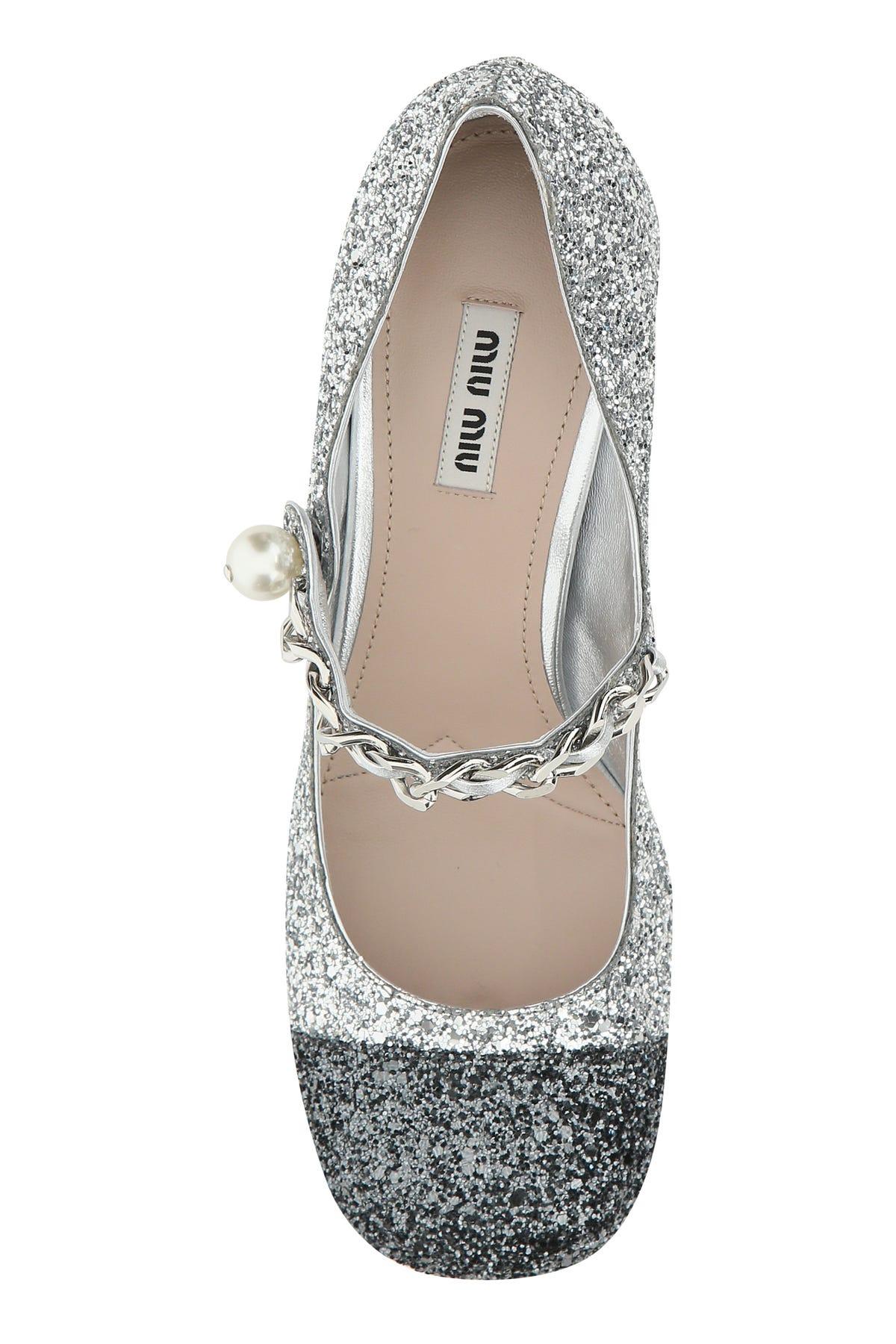 Scarpe miu store miu glitter