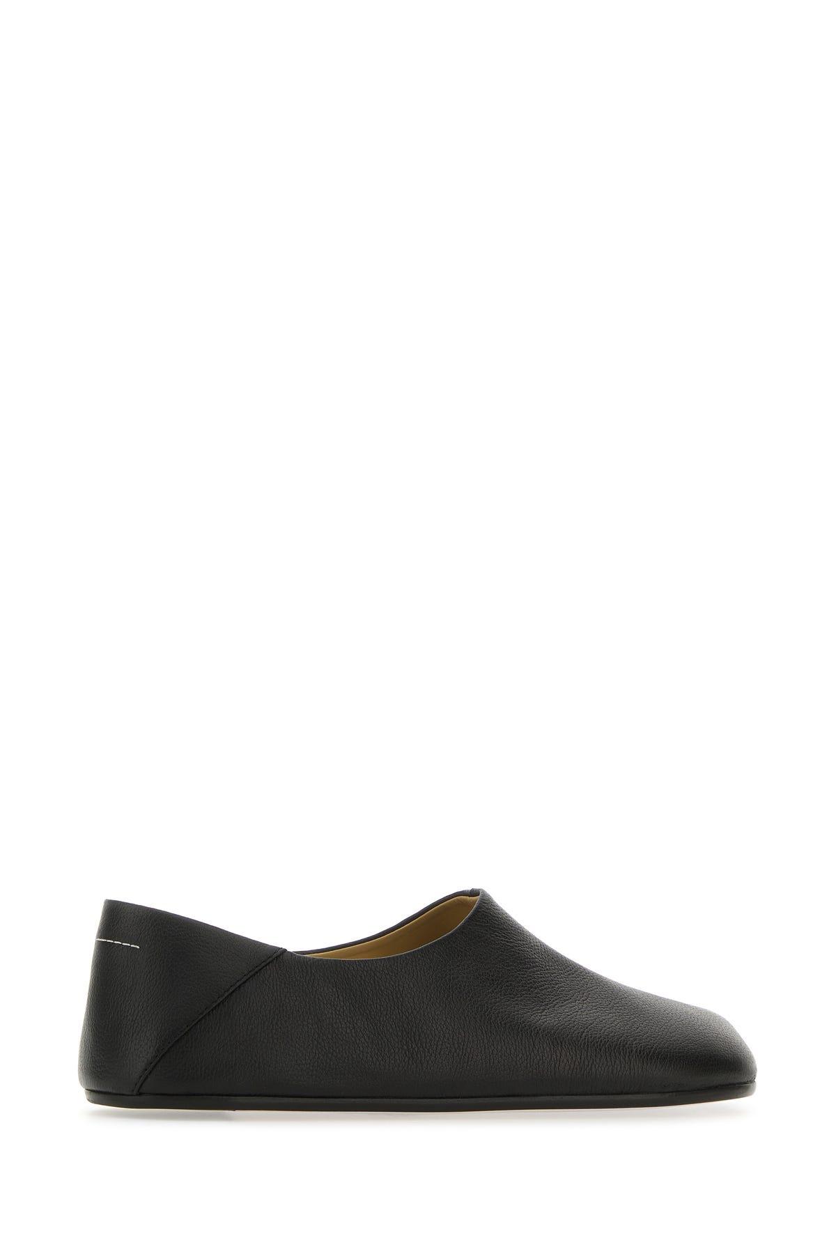 MM6 Maison Martin Margiela Black Slip-On Men\'s Shoes MM6 Maison Margiela Mens Slipper – Extra Butter main image 2