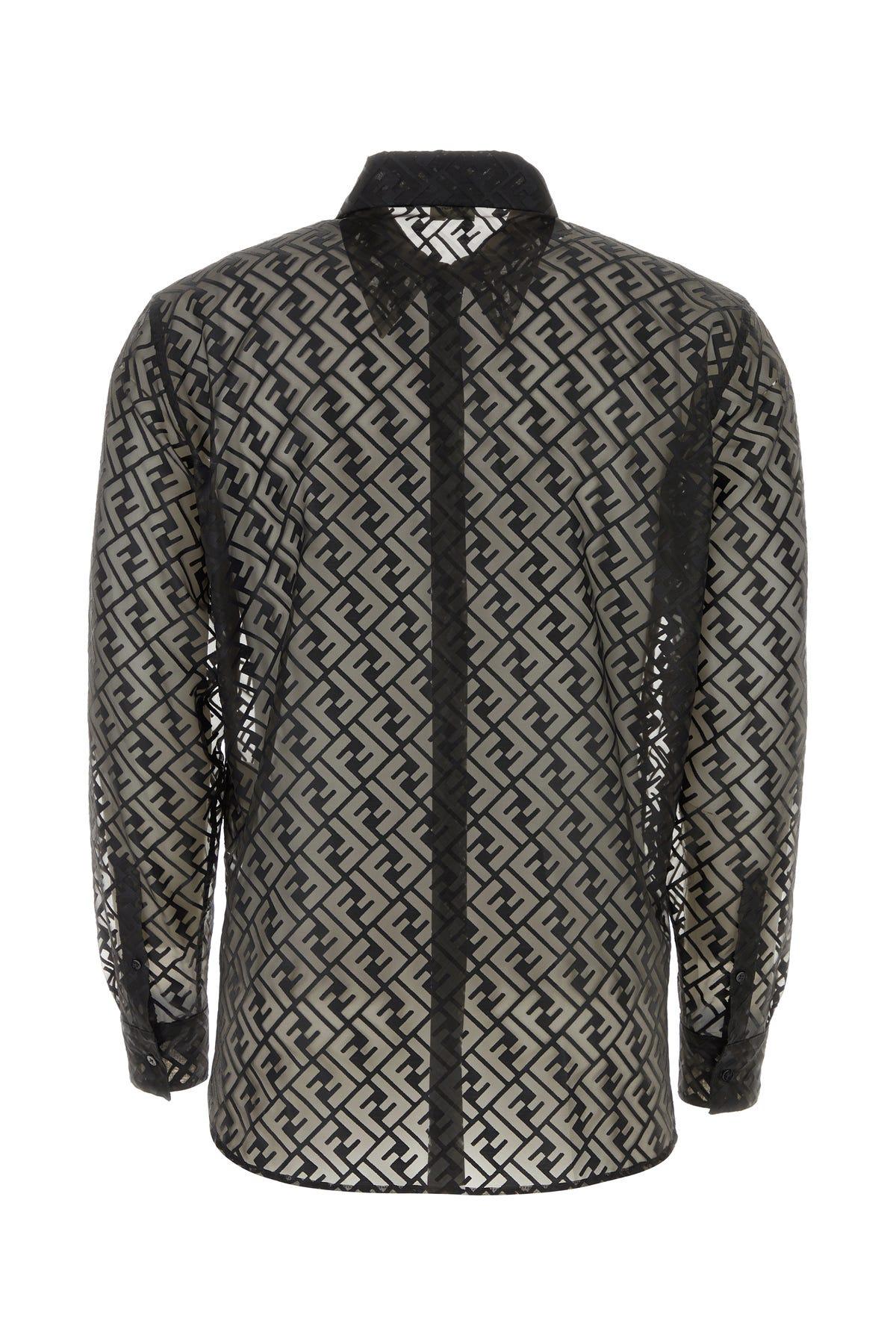 Fendi Camicia in Black for Men Lyst