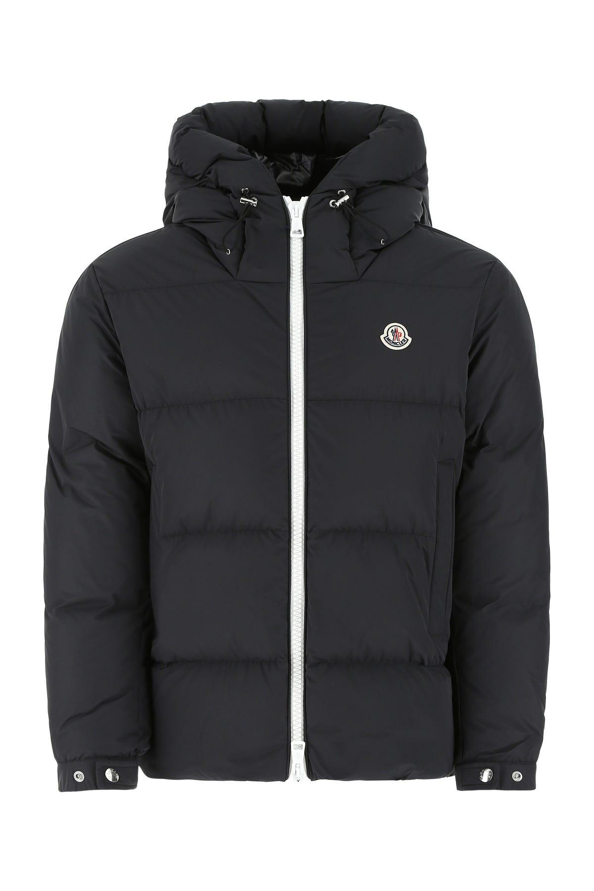 black polyester jacket