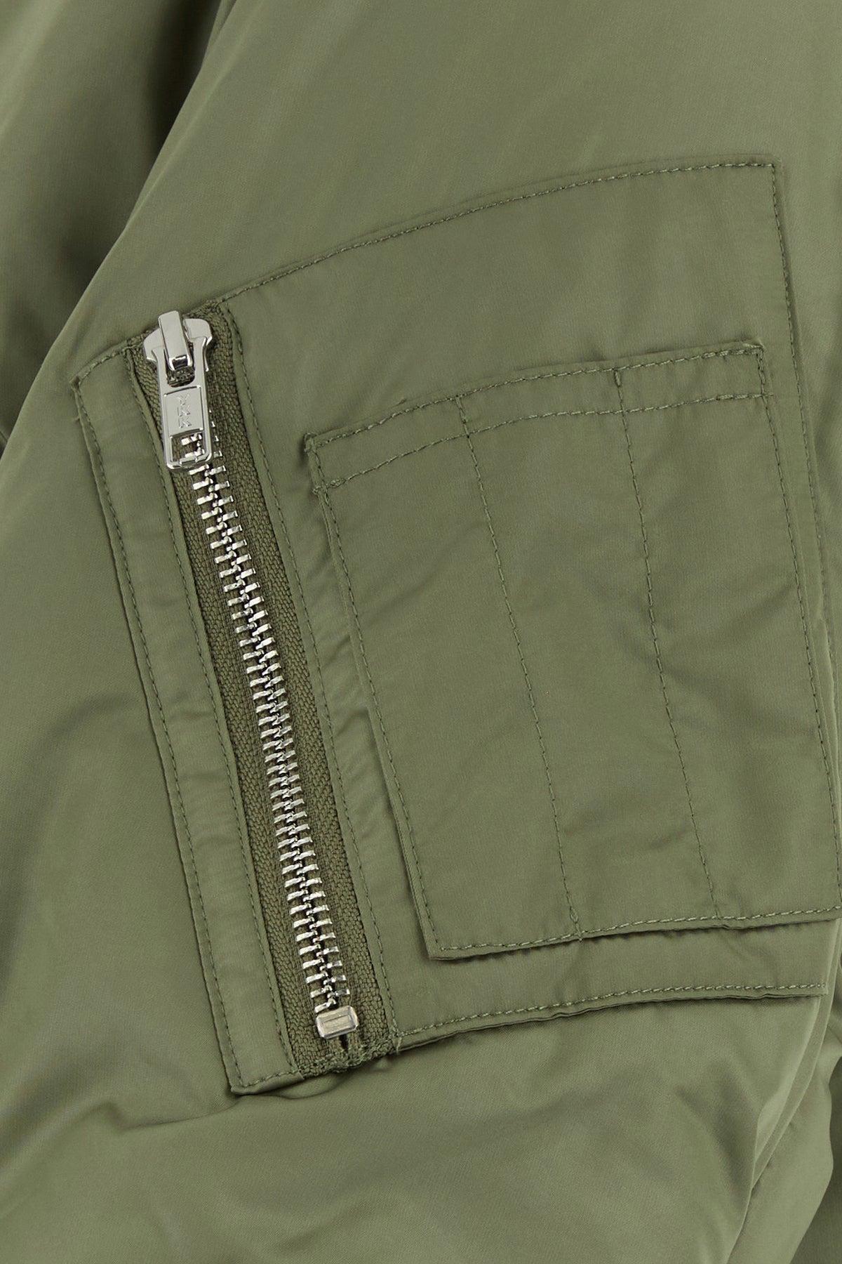 Stand Studio Nylon Abbie Padded Jacket in Green | Lyst
