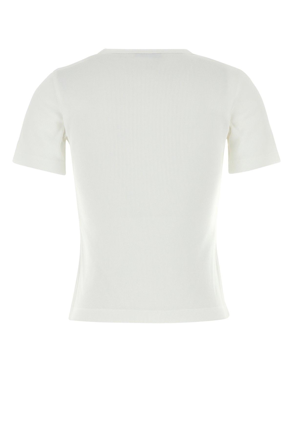 Tシャツ・カットソー TORY BURCH White Cotton T-Shirt Printed Cotton T-Shirt: Women's Designer Tops | Tory Burch