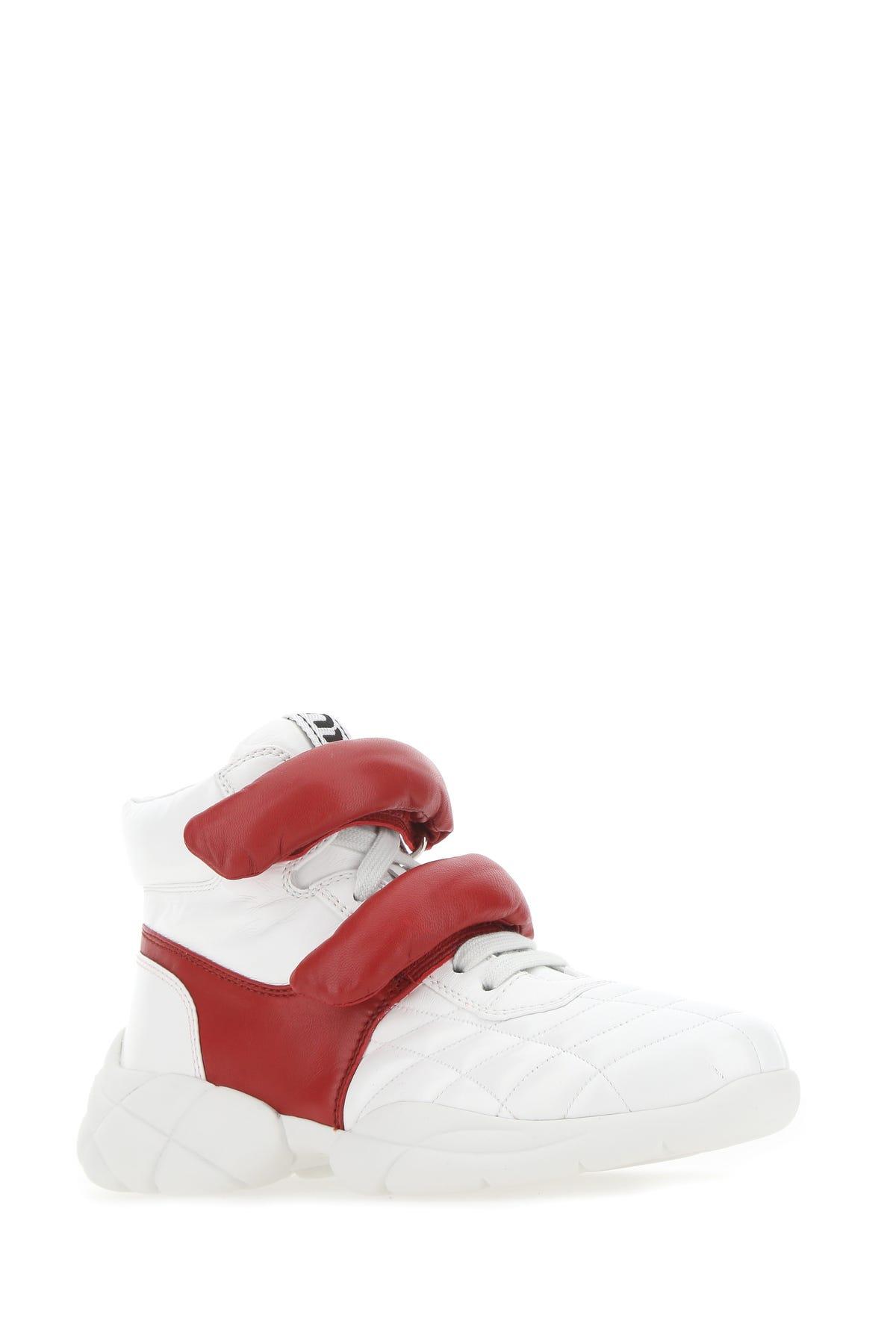 Two-tone Nappa Leather Sneakers