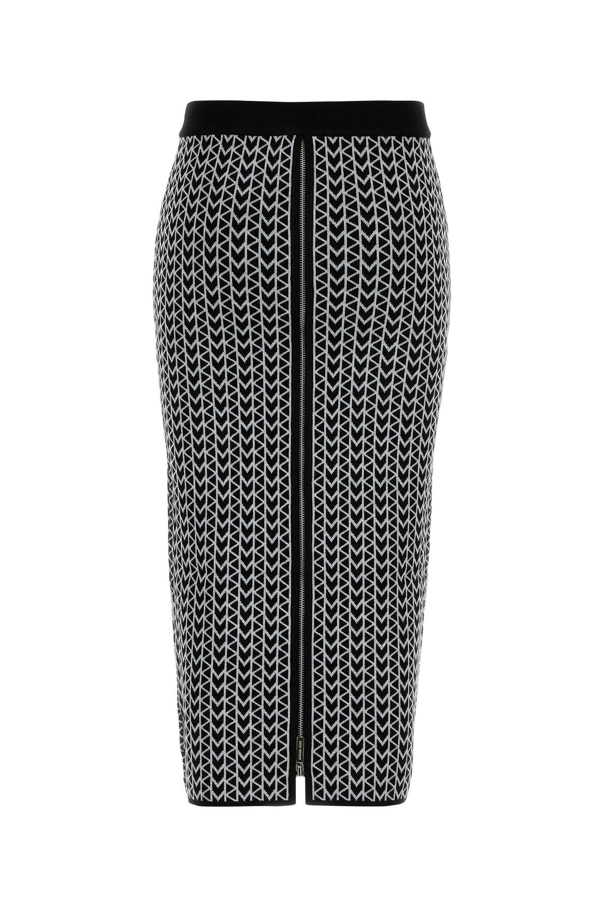 スカート Michael Kors Embroidered stretch viscose blend skirt MICHAEL Michael Kors Skirts for Women | Online Sale up to 88