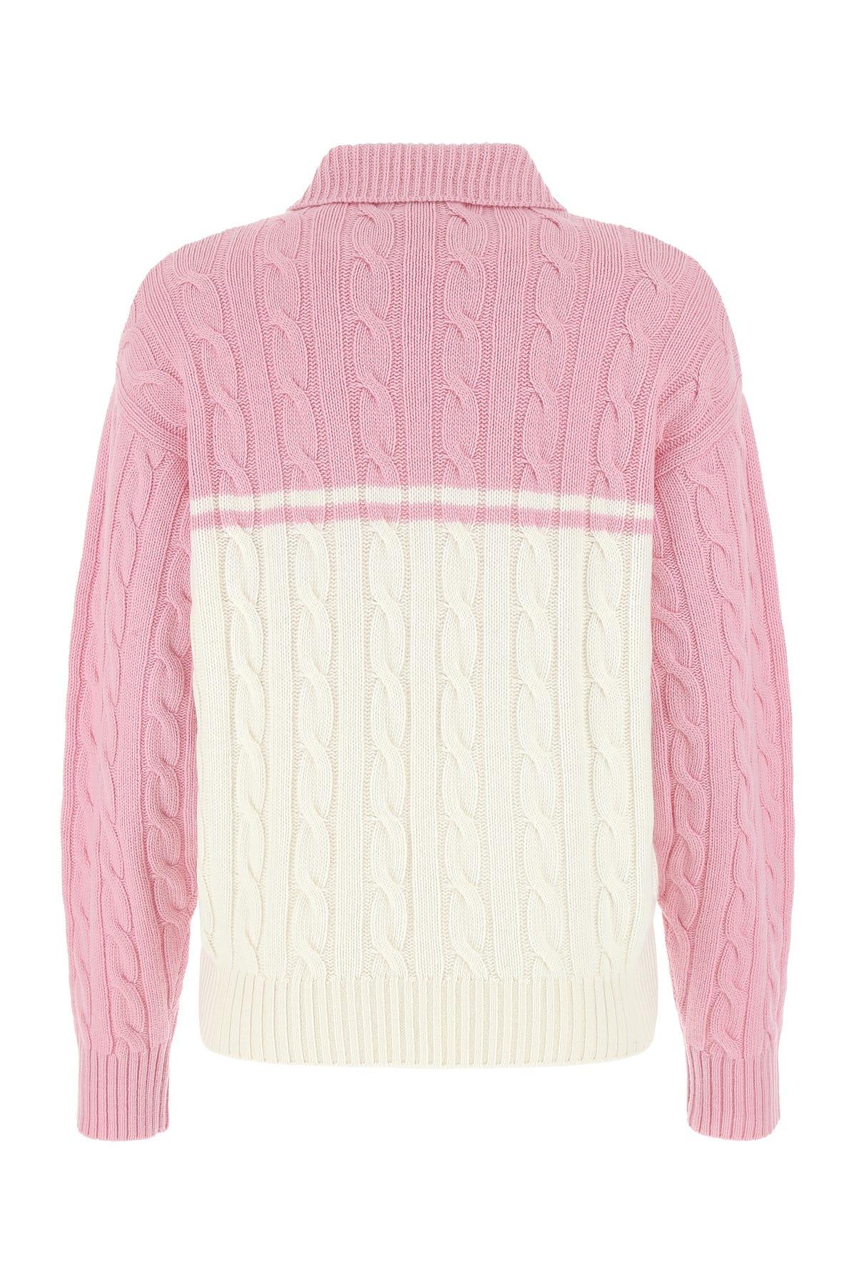 00s MIU MIU Wool Ghost Bicolor Knitwear Other