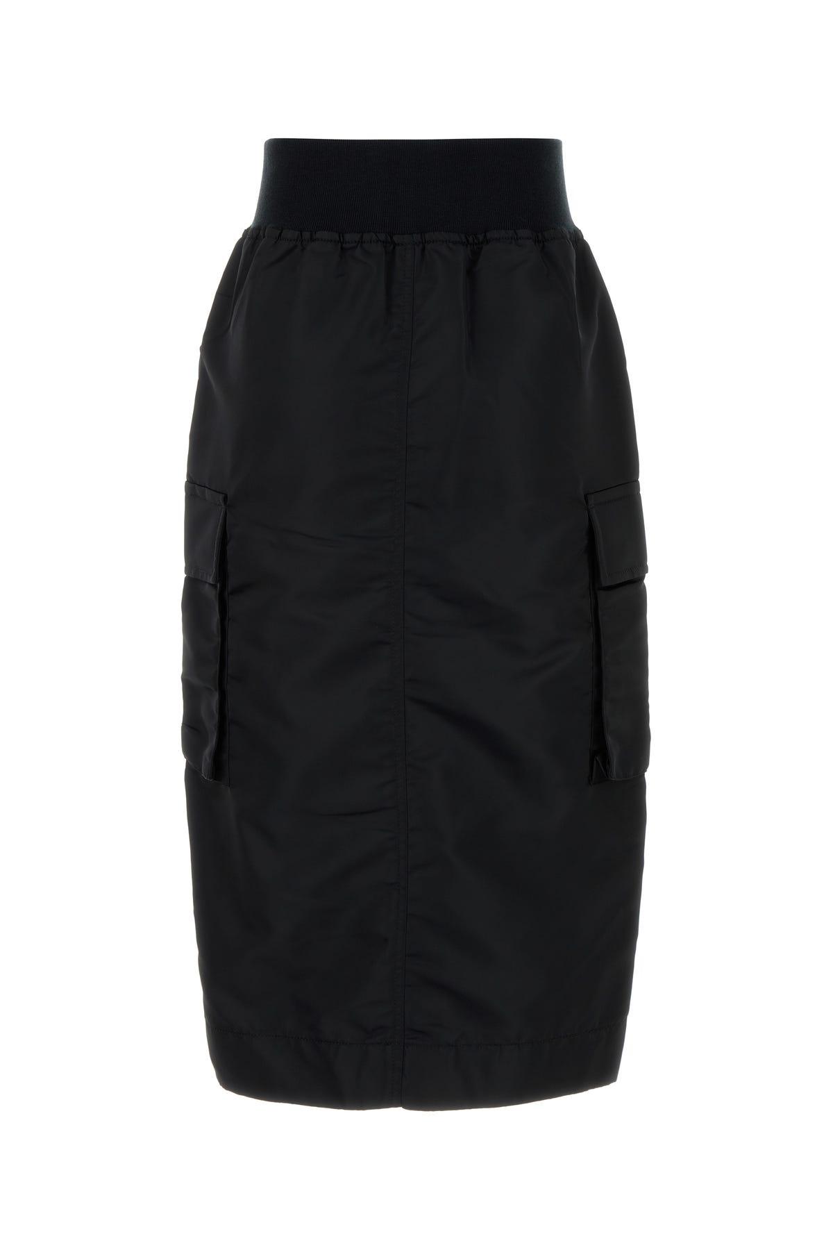 【送料&関税込】Sacai Black Nylon Skirt Sacai Nylon Skirt in Black | Lyst