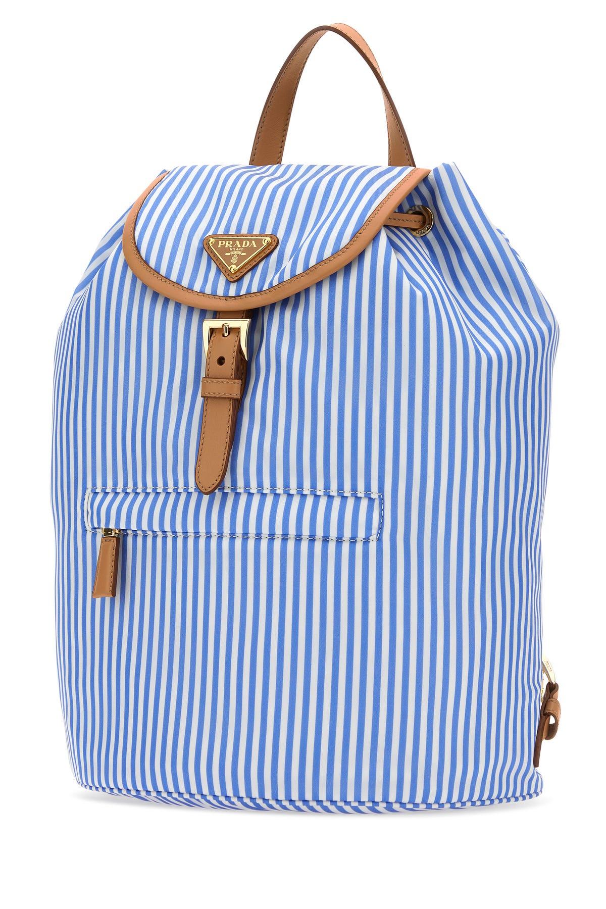 Prada Backpacks in Blue | Lyst