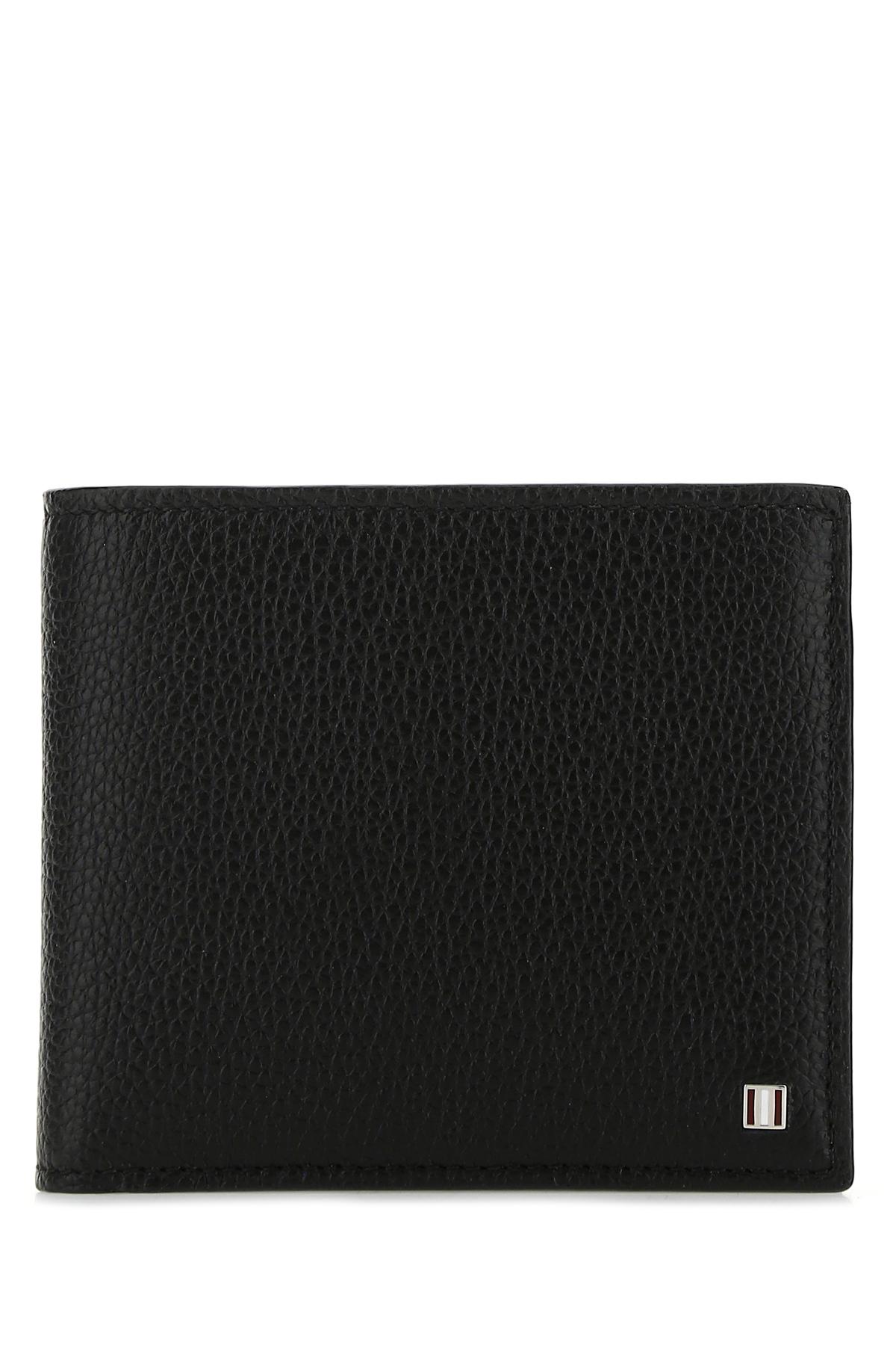 bally leather wallet