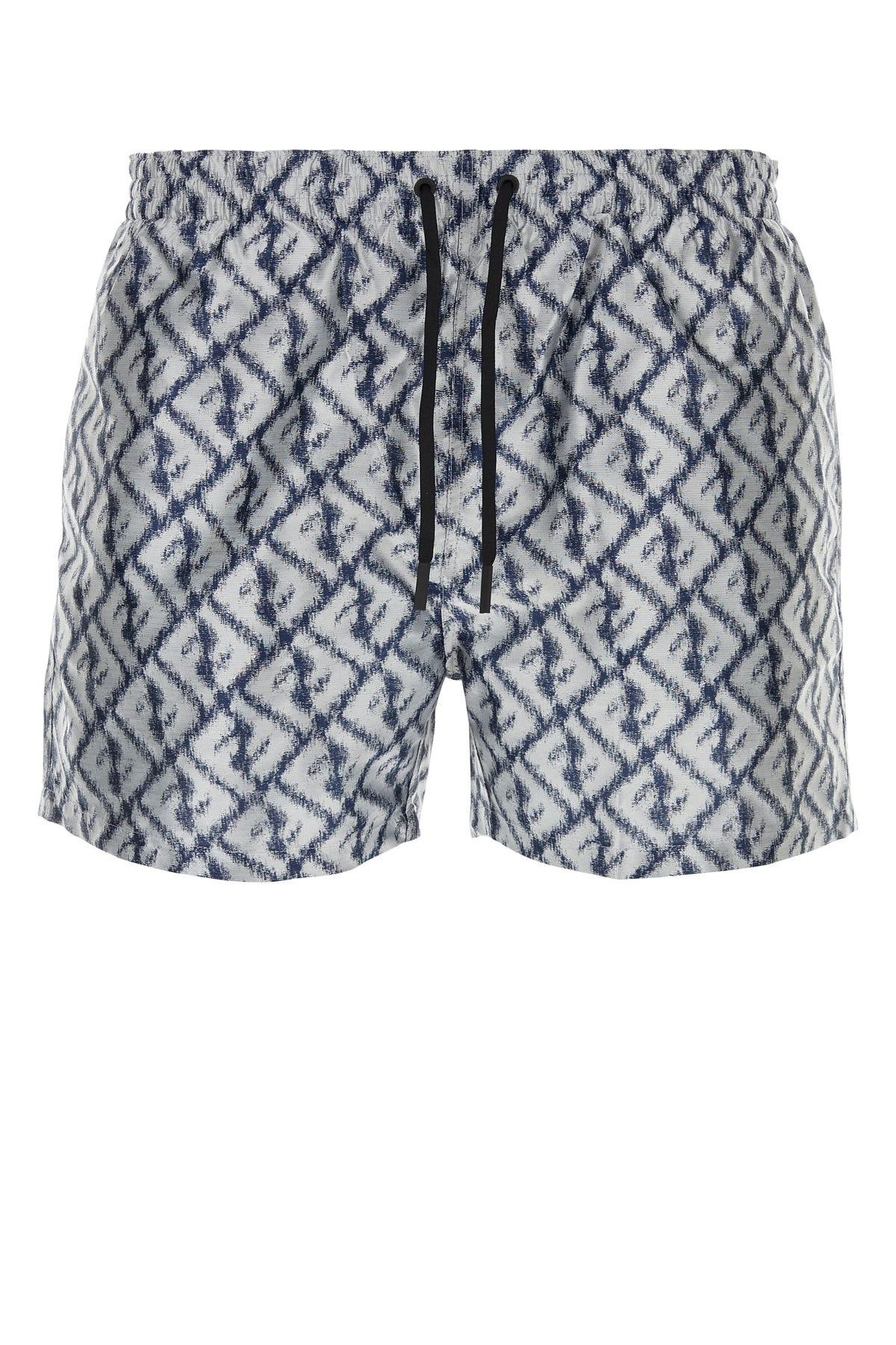 Fendi swim hotsell shorts grey