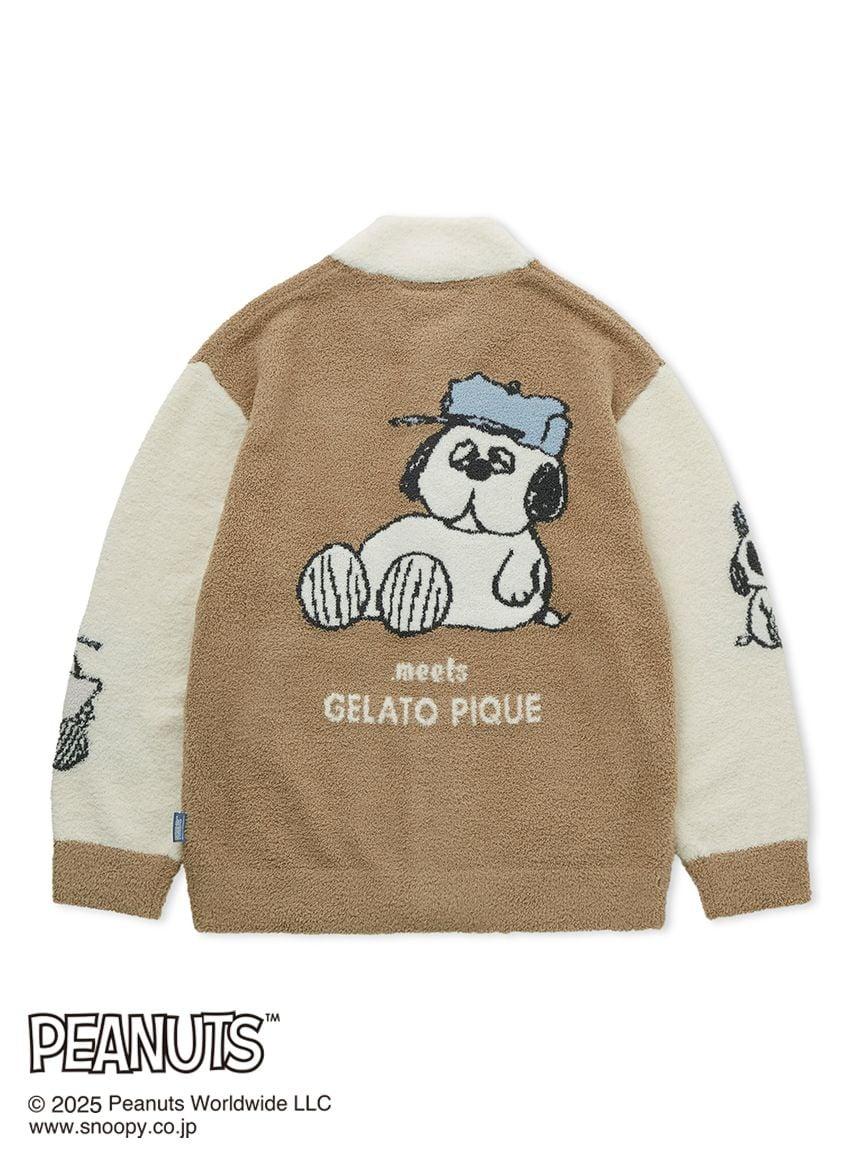 PEANUTS meets GELATO PIQUE カーディガン　新品 gelato pique [Peanuts] Olaf Babymoco Button Up Cardigan in Natural
