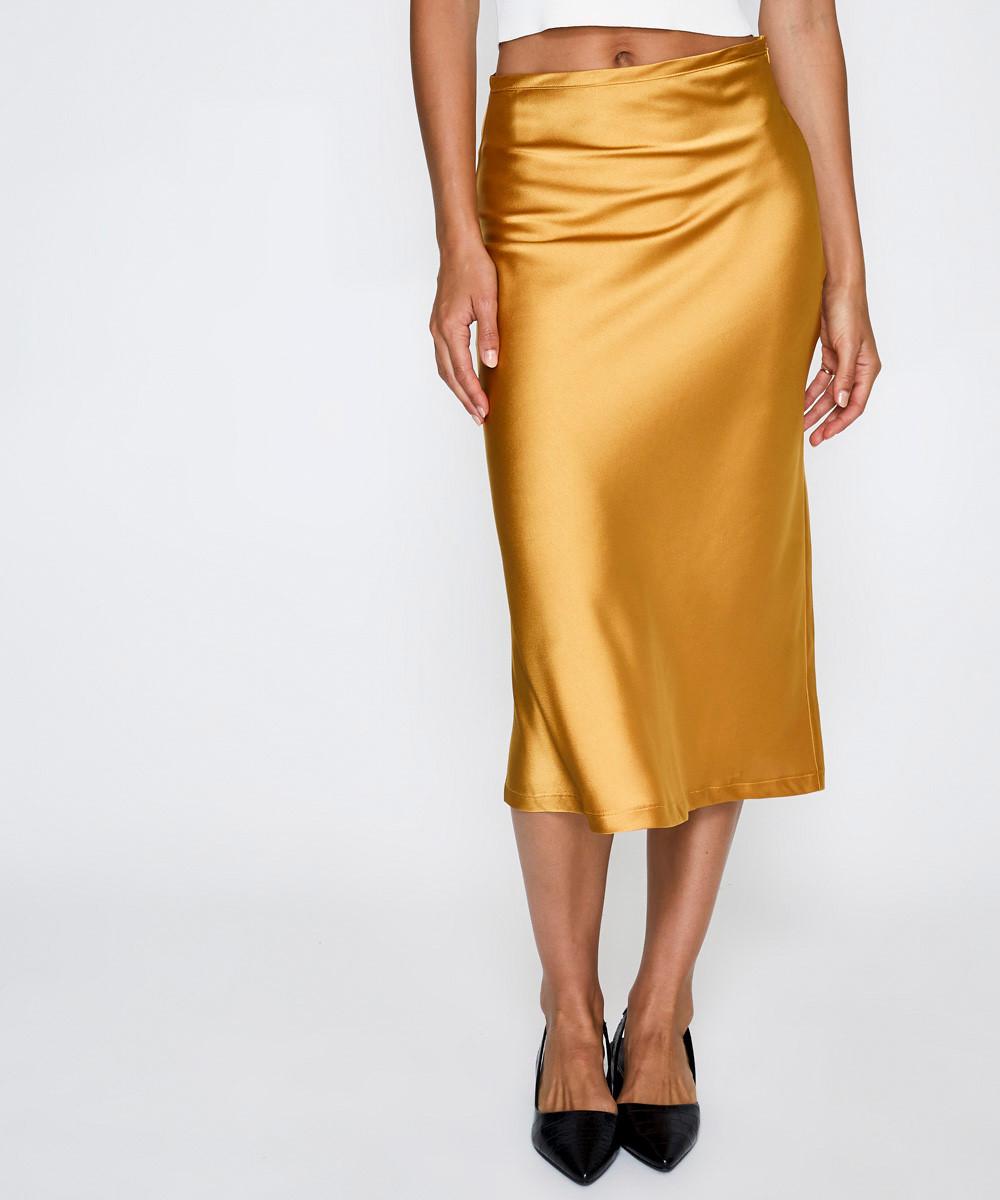 satin skirt general pants