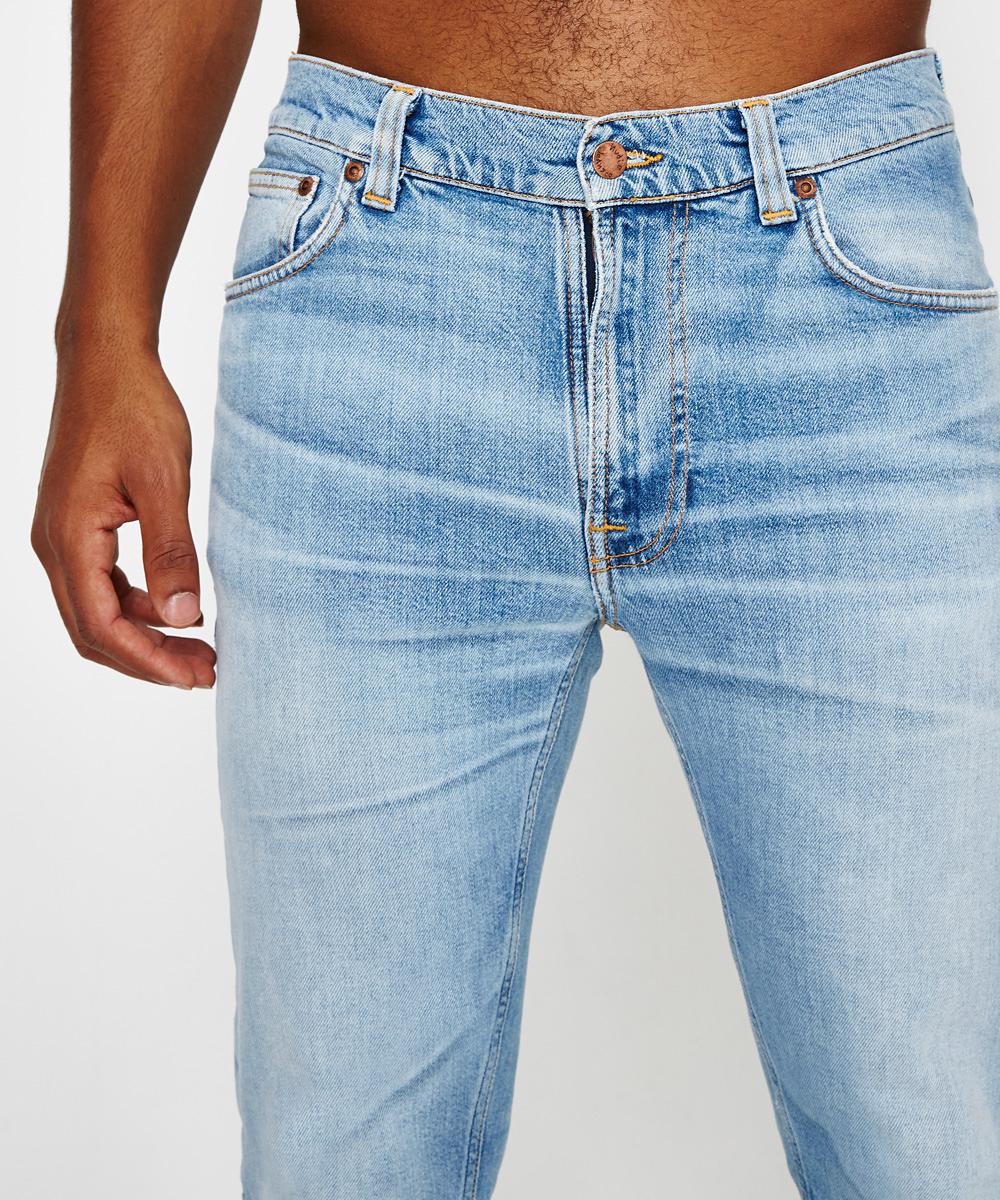 Nudie Jeans Denim Lean Dean Joshua Worn 