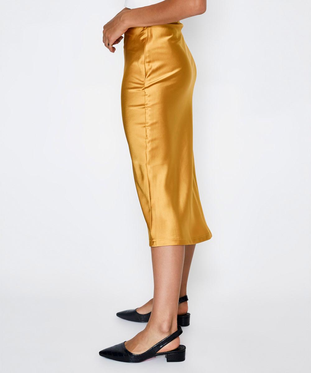 satin skirt general pants