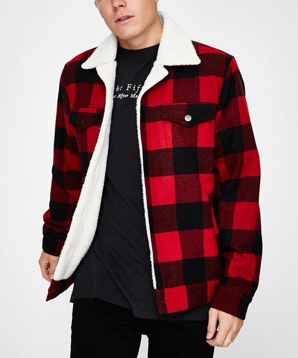 mens lumber jacket