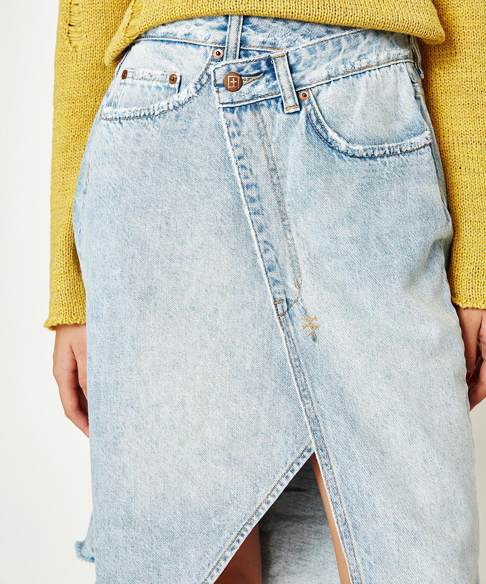 ksubi rap midi skirt