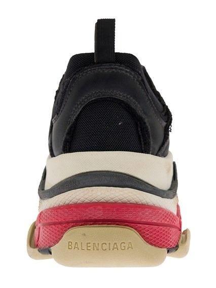 Balenciaga Multicolored Triple S Sneakers In Eco-leather And Mesh | Lyst