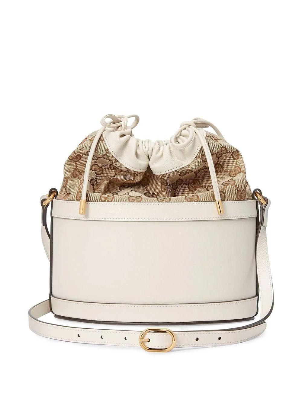 Gucci Azalea Sakai Horsebit 1955 Drawstring Bucket Bag