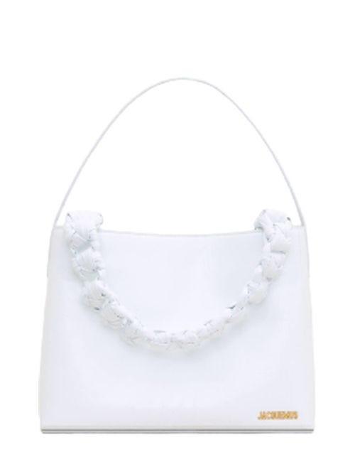 Jacquemus Le Grand Sac Noeud Bag in White - Lyst