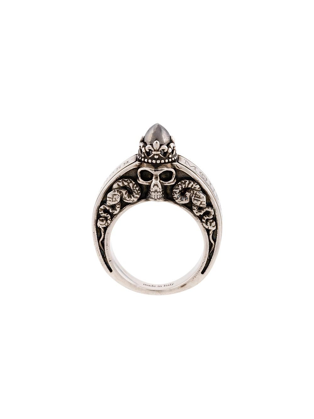 Alexander mcqueen ring mens Clearance
