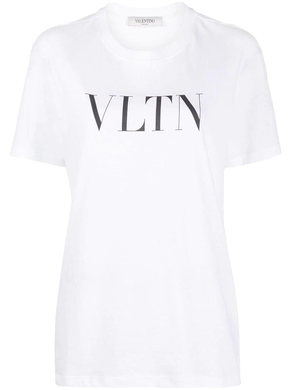 Valentino Vltn Logo T-shirt in White - Save 48% - Lyst