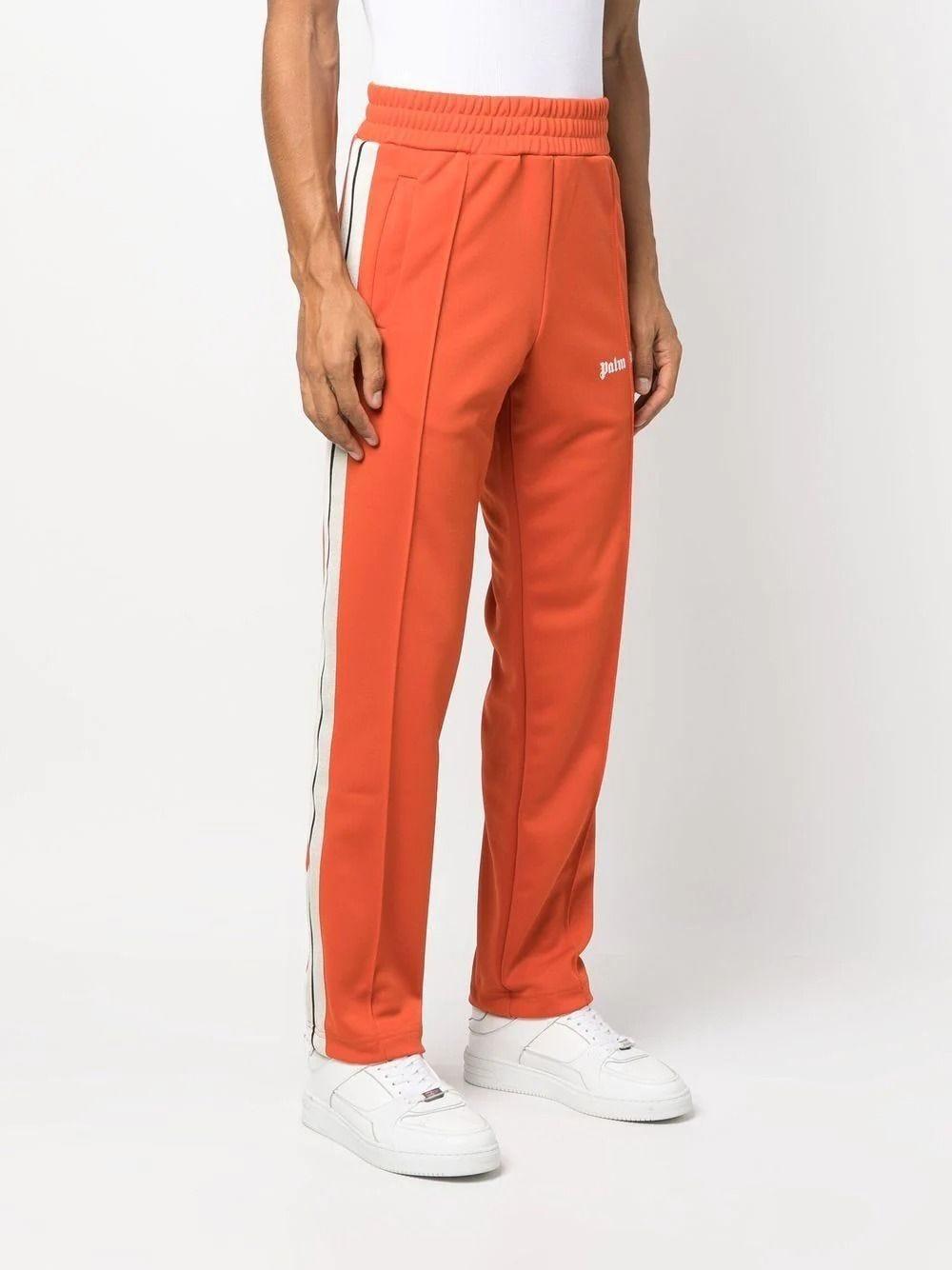 Palm Angels Logo-print Track Pants in Red for Men | Lyst