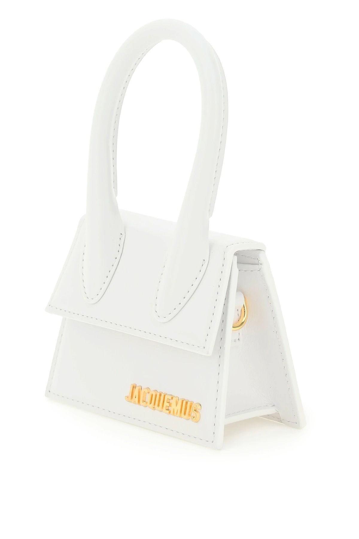 Jacquemus Leather White Le Chiquito Mini Bag | Lyst