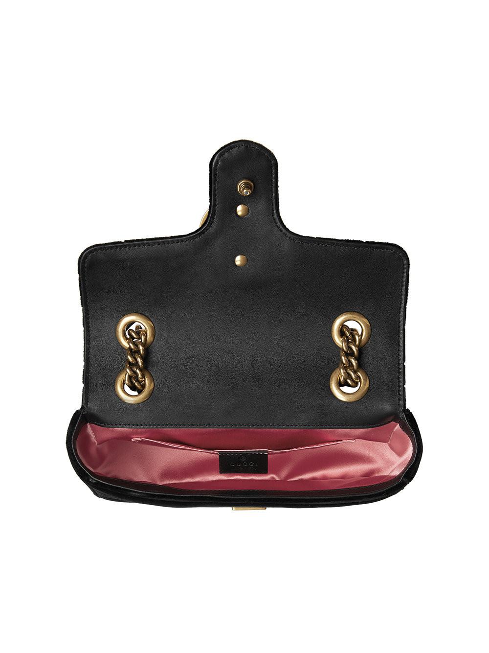 black velvet gucci purse