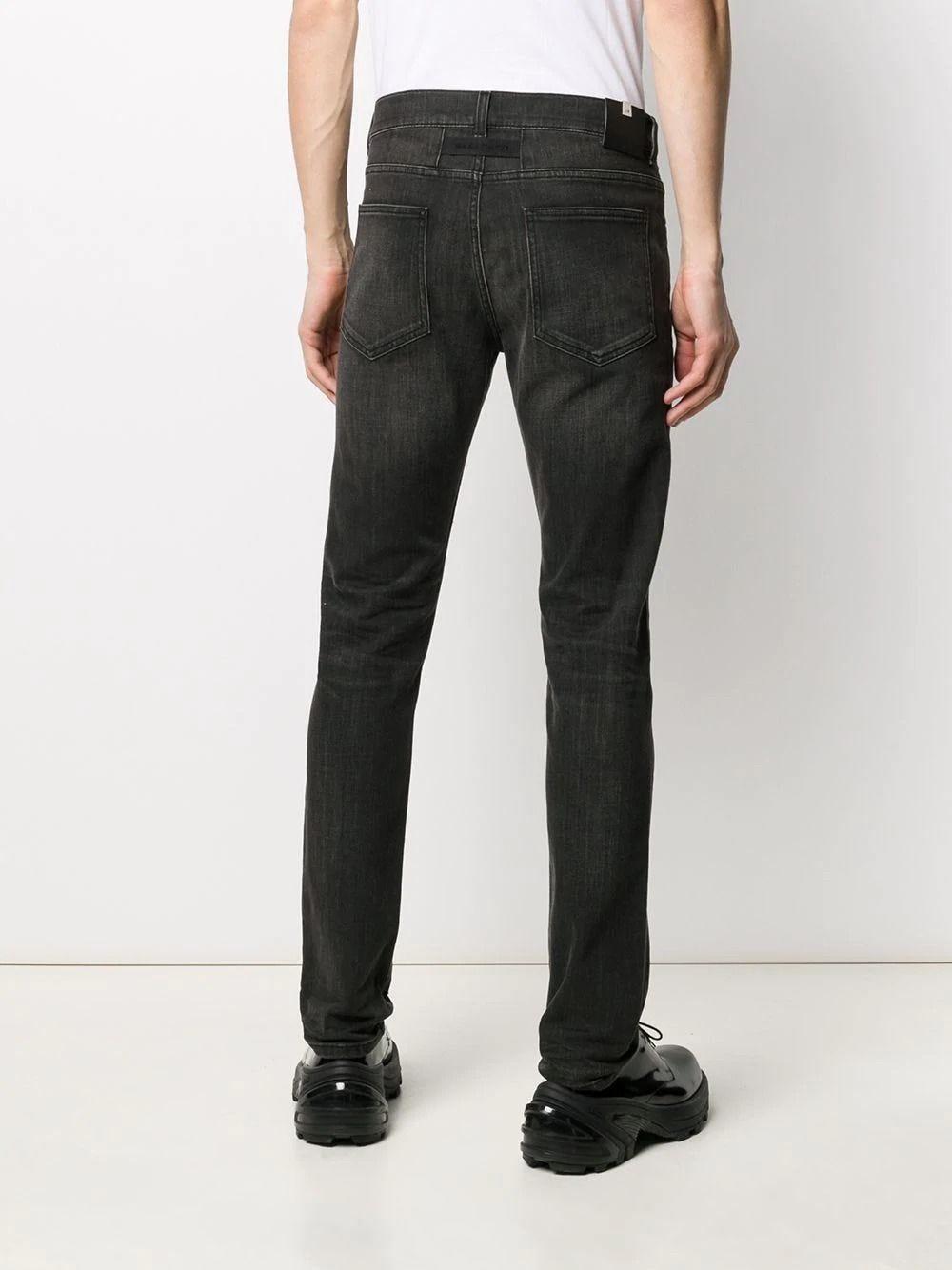 1017 ALYX 9SM Denim Classic Jeans With Nylon Keychain in Black for Men ...
