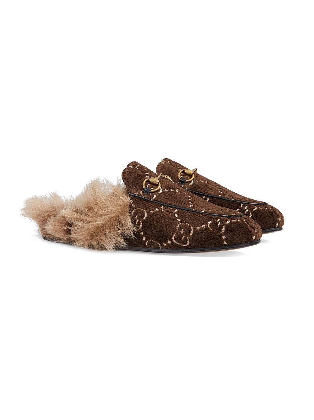 princetown velvet slipper