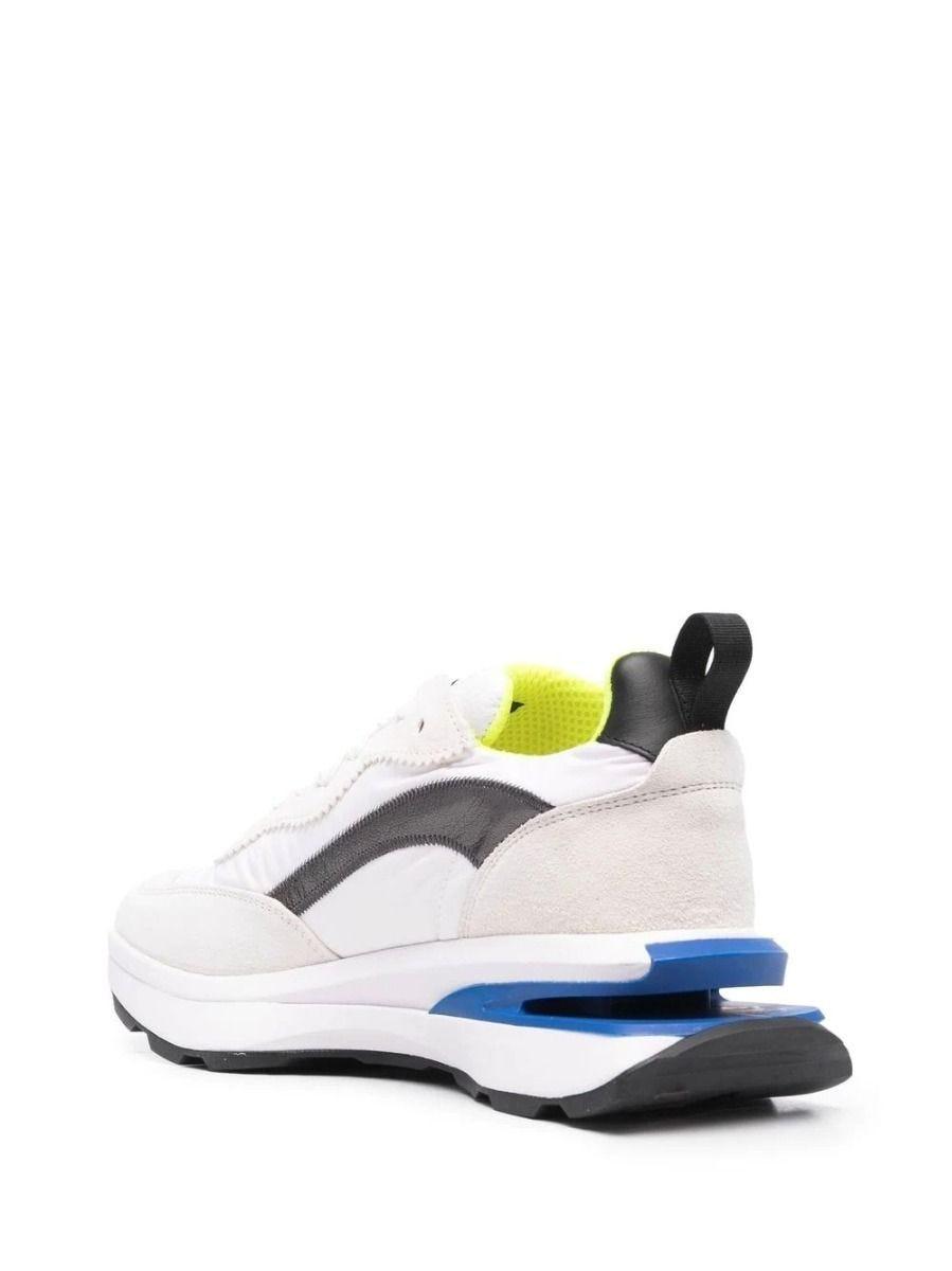 DSquared² Multicolored Slash Sneakers in White for Men | Lyst