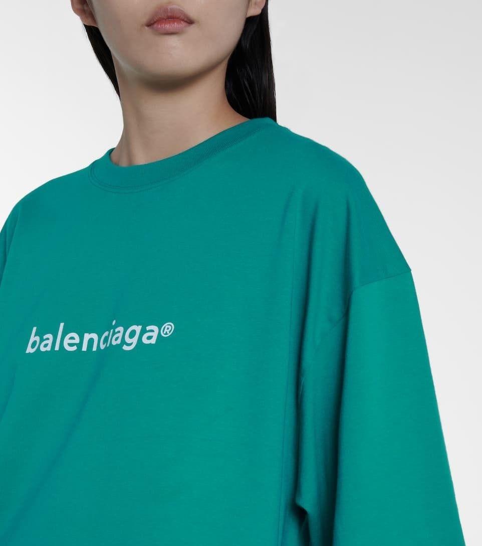 Balenciaga Green New Copyright T-shirt | Lyst