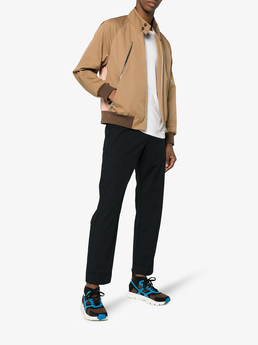 valentino knit sneakers