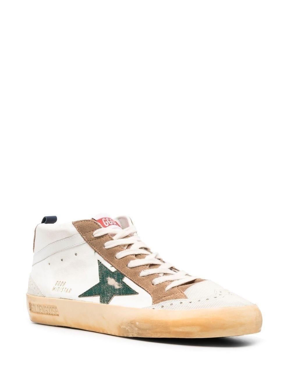 Golden Goose Multicolor Star-patch High-top Sneakers in Natural for Men |  Lyst