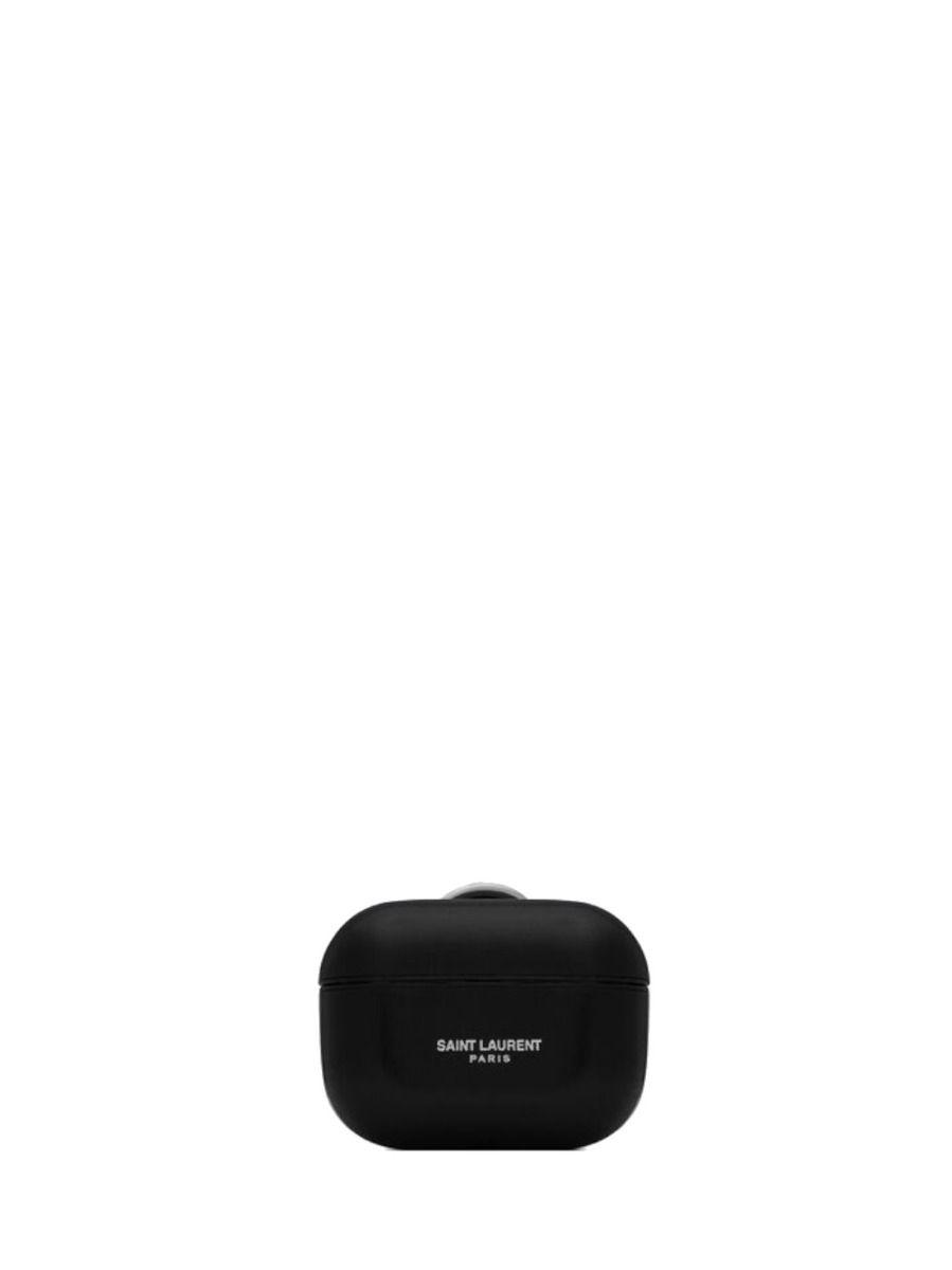 Saint Laurent Black Leather Airpods Pro 