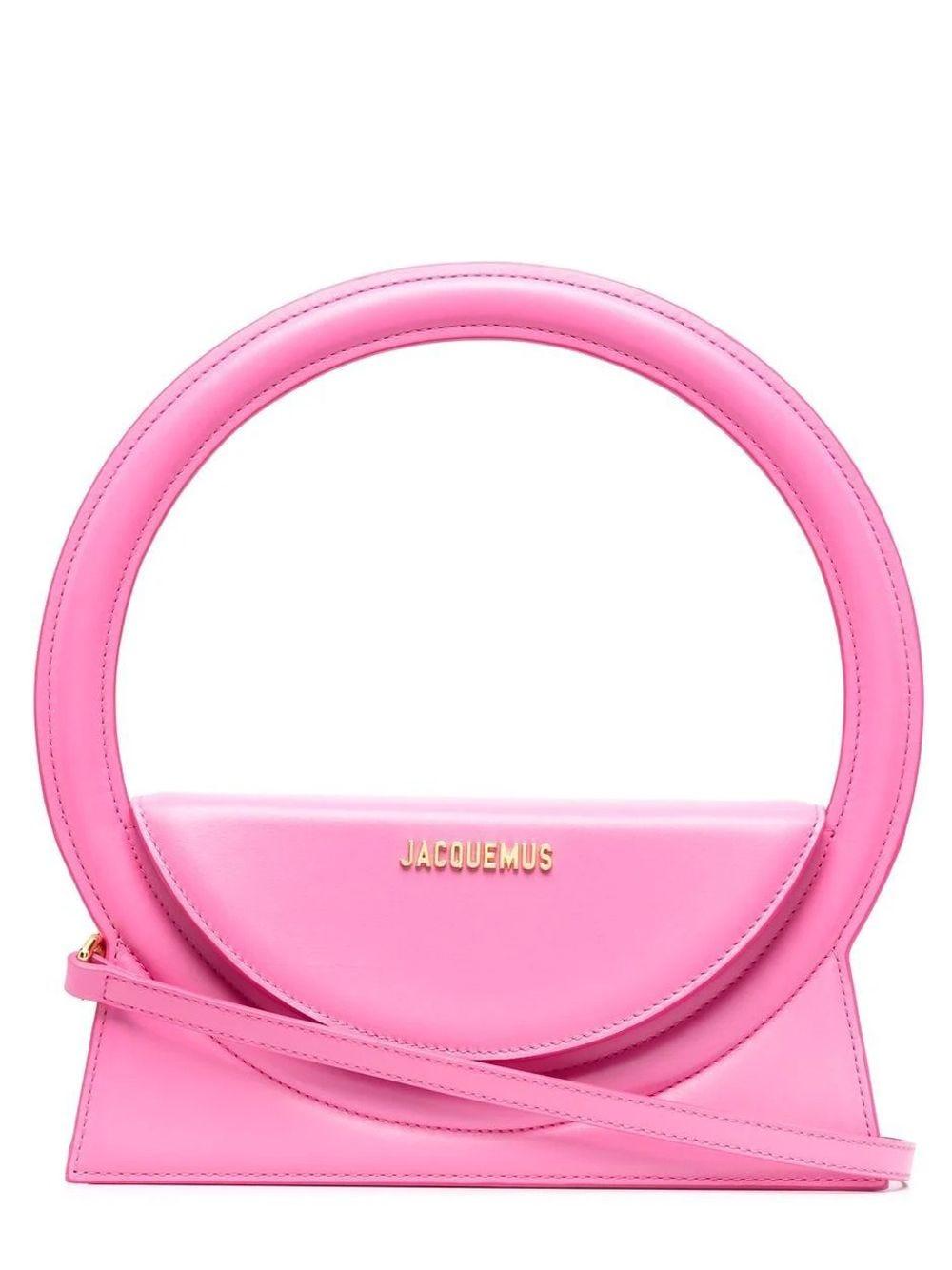 Jacquemus Pink Le Sac Rond Handbag Lyst