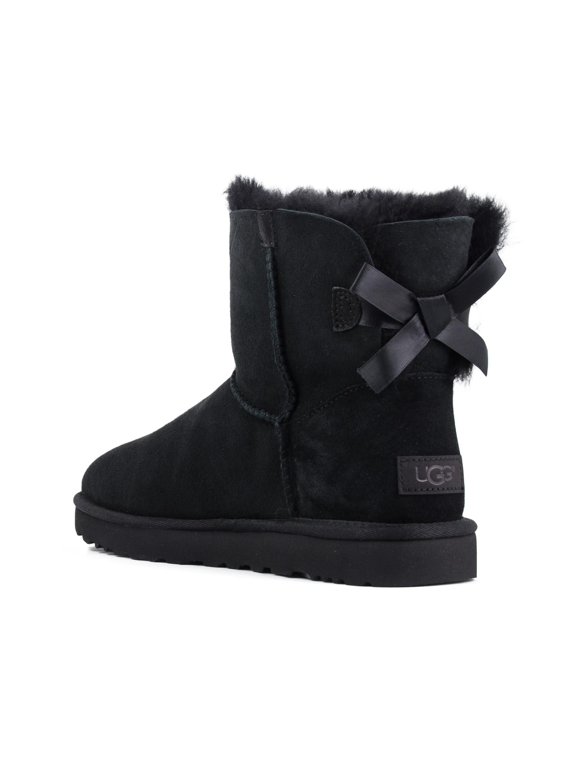 Buy > ugg black boots with bows > in stock