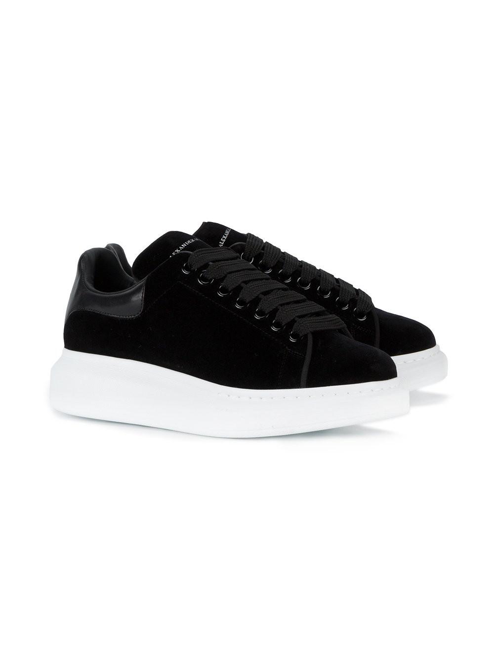 alexander mcqueen sneakers velour