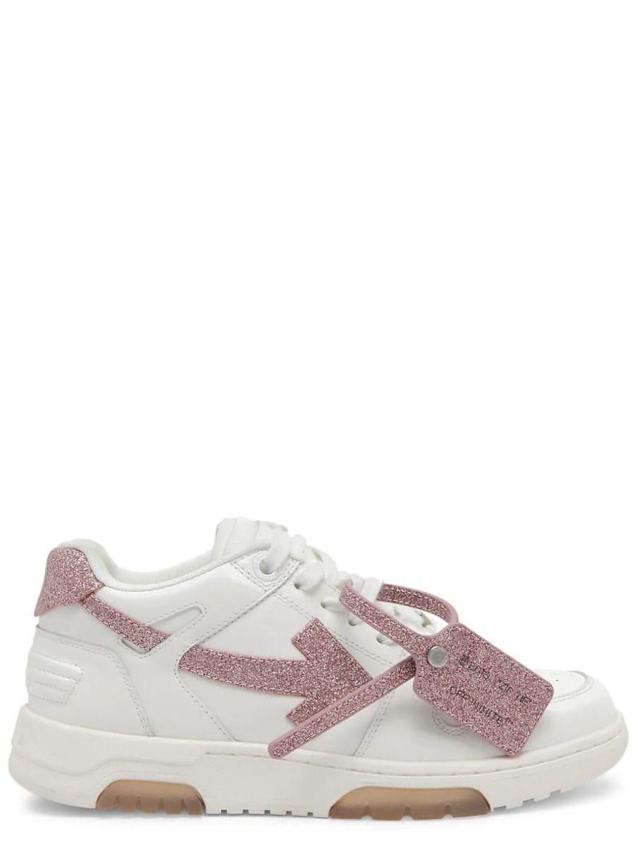 Off-White c/o Virgil Abloh Pink Out Of Office Glittered Sneakers | Lyst