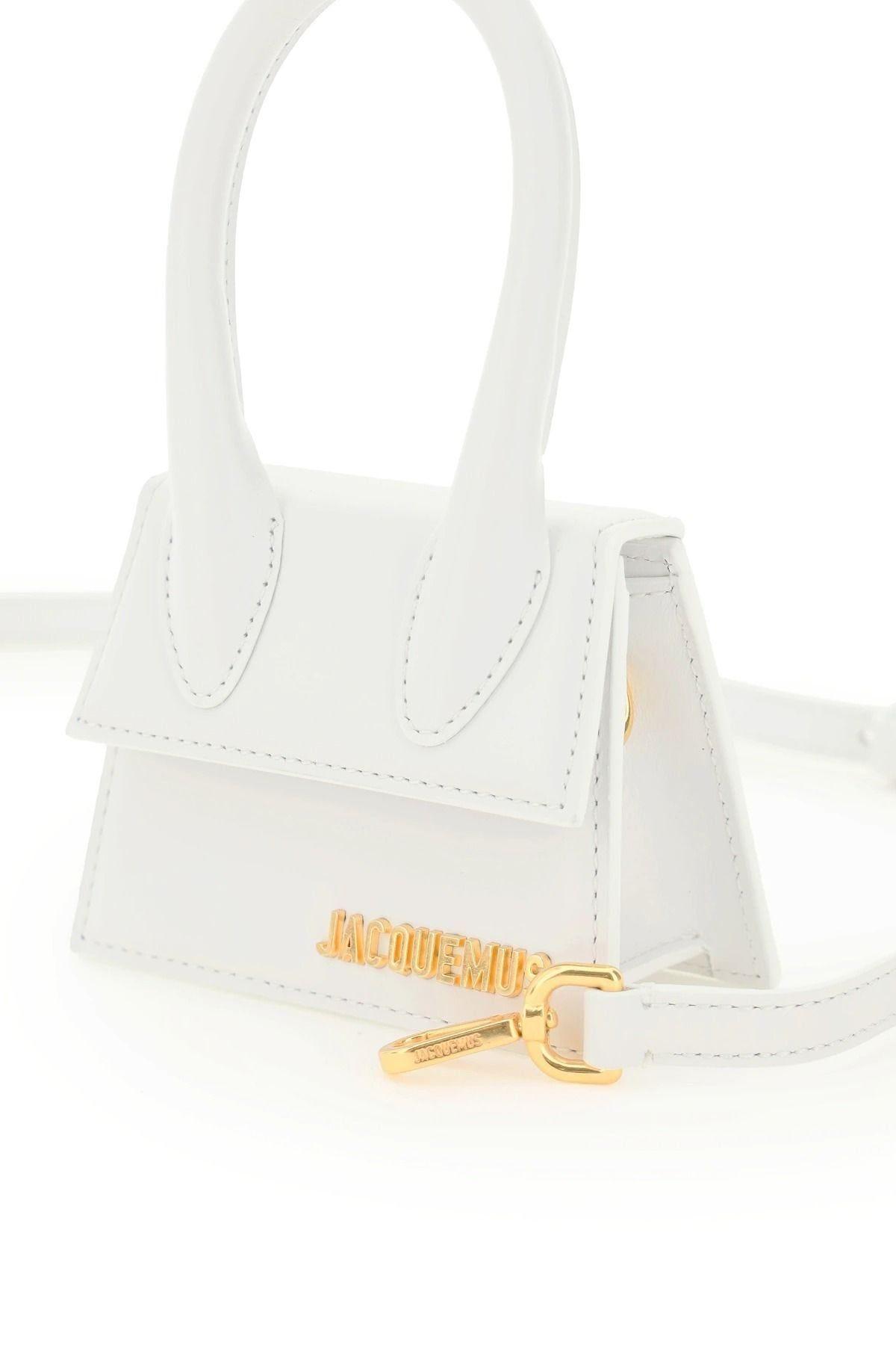 Jacquemus White Leather Le Chiquito Mini Bag Jacquemus