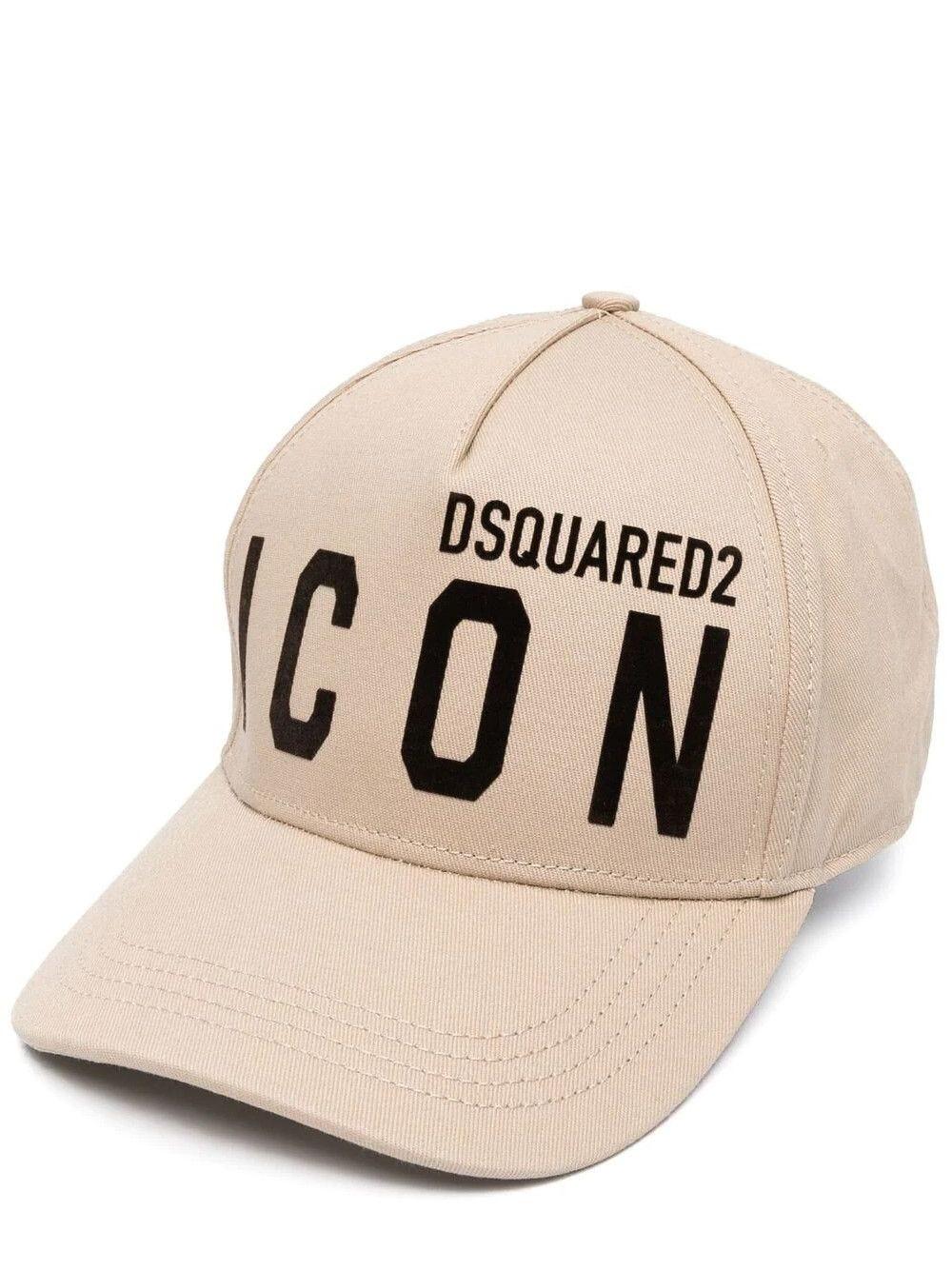 beige dsquared cap